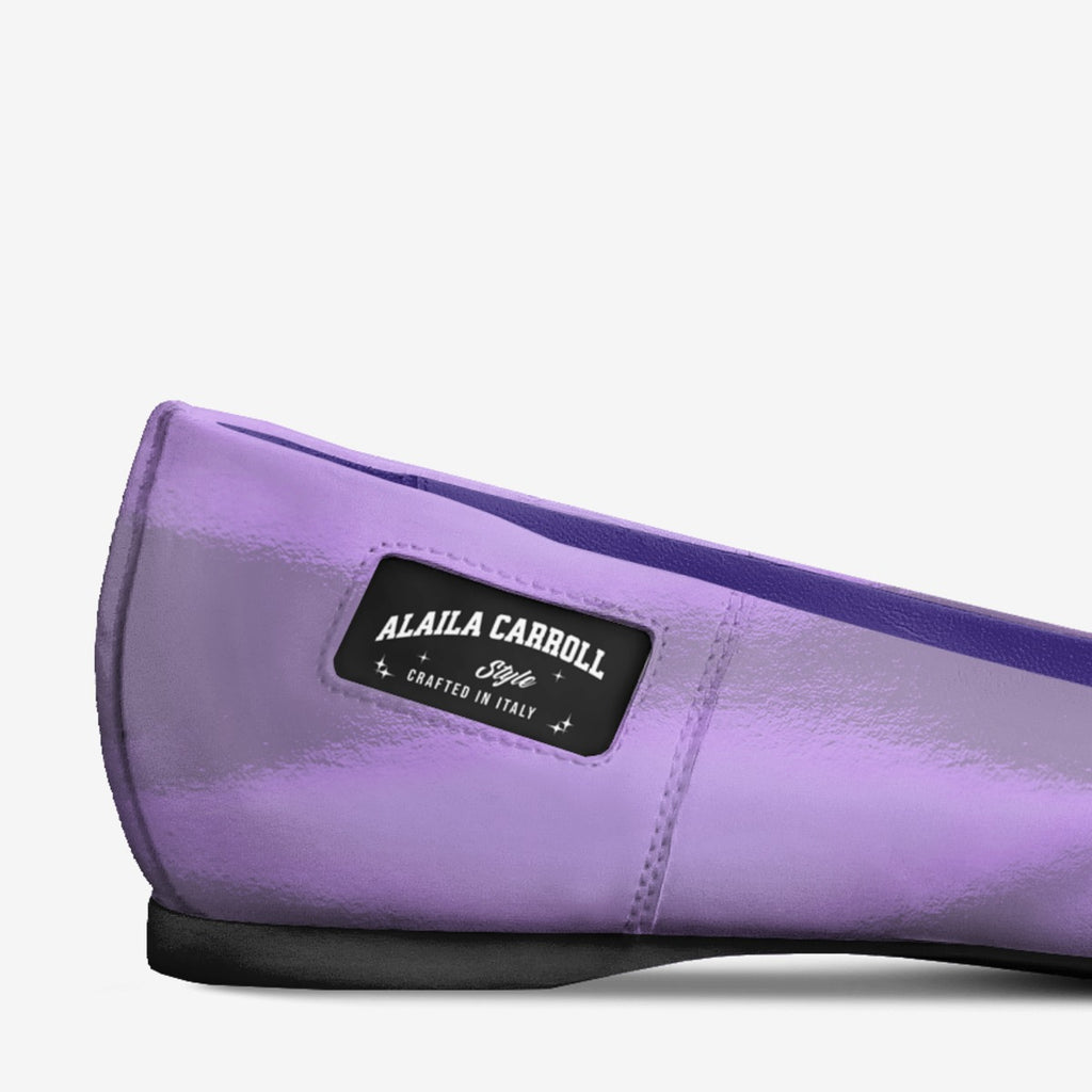 Minimal Ballerina Flat Lavender | Elegant Italian Women’s Flats | Alaila Carroll Style