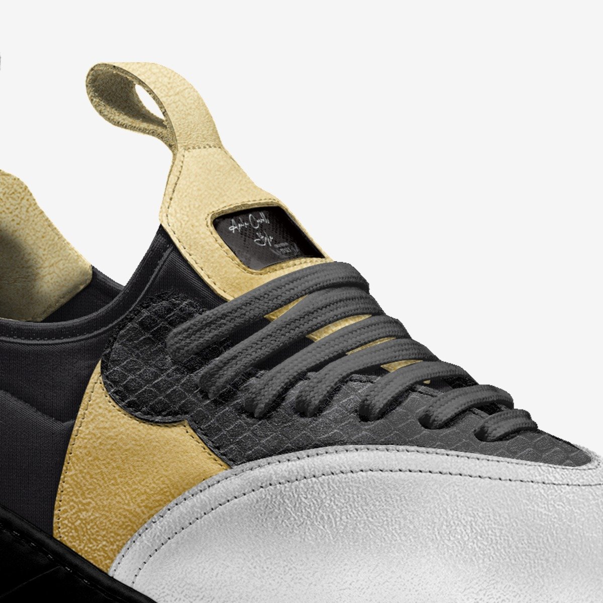 Slip-On Future Walker Sliver, Gold, & Black