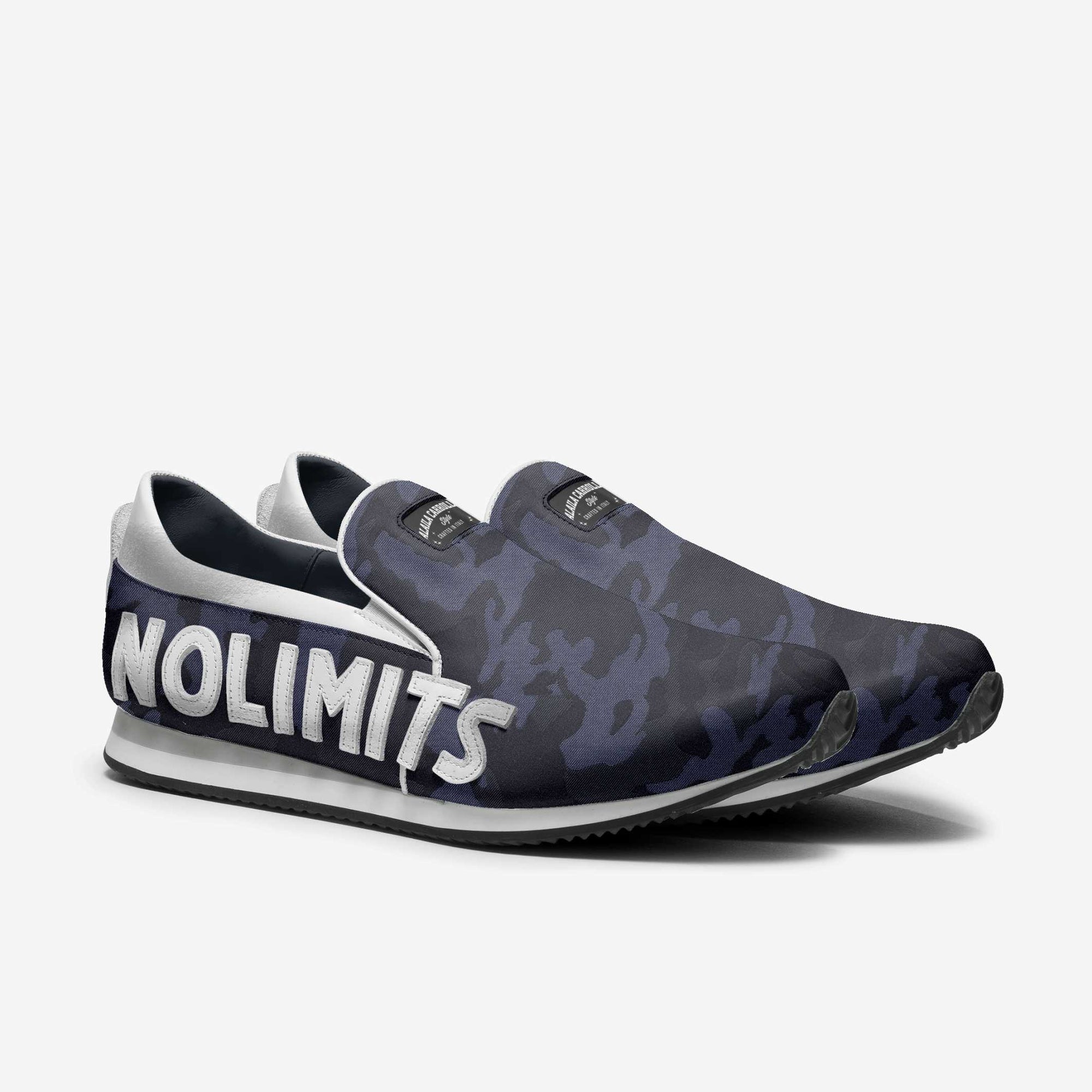 No Limits Slip-On Blue Textyle