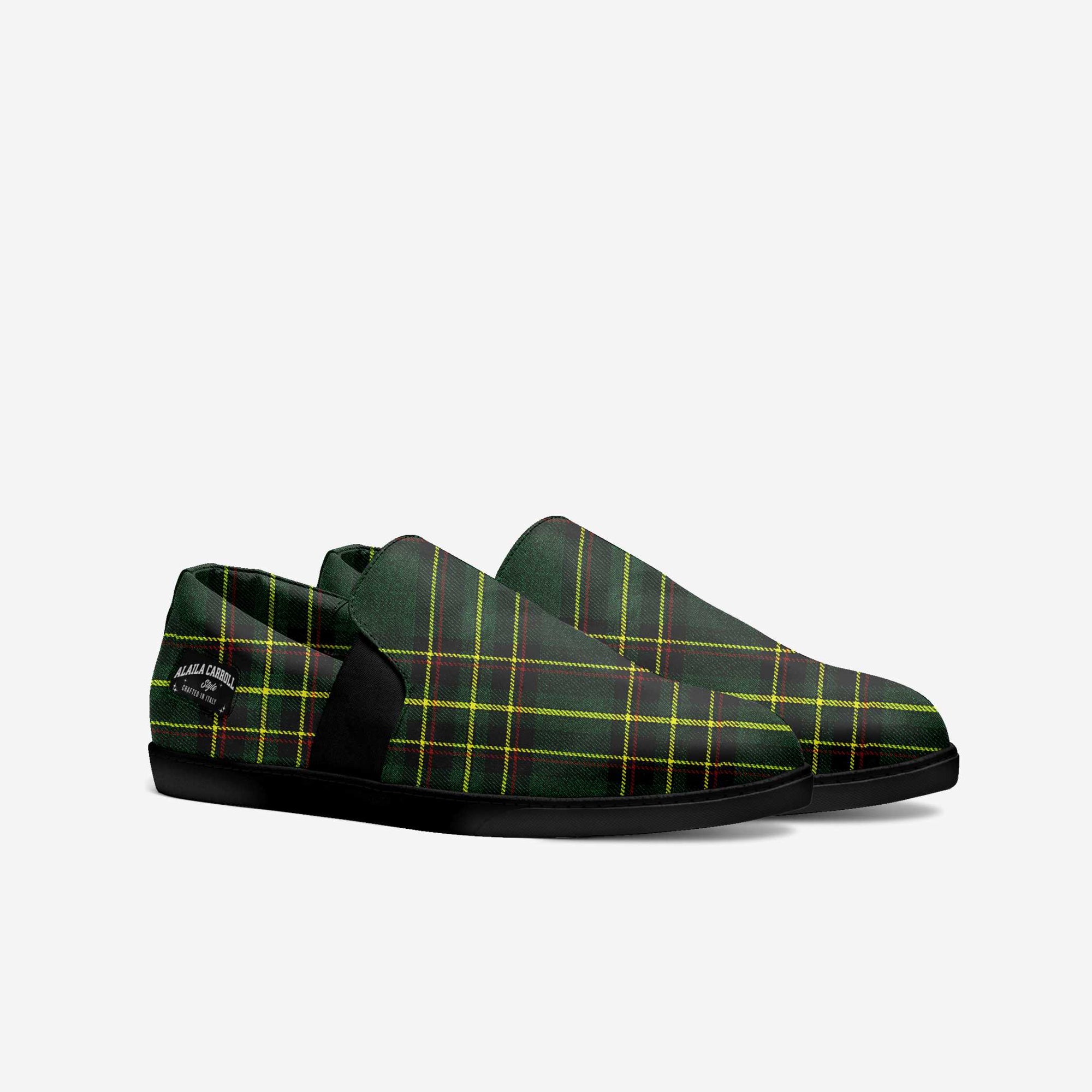 Elegant Slip-On Scottish Green