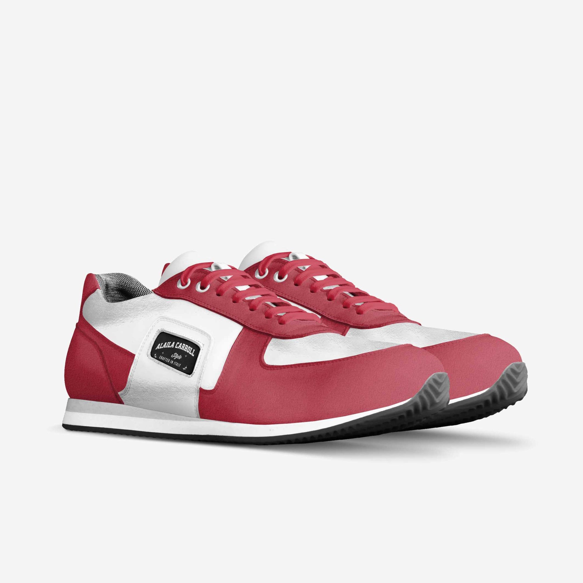 Retro' Running Trainer Red & White