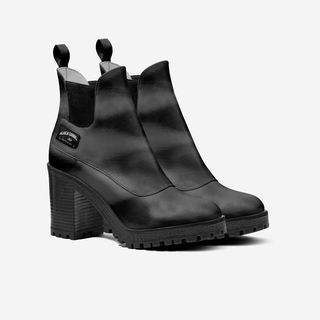 Slip-On Designer Boot Black
