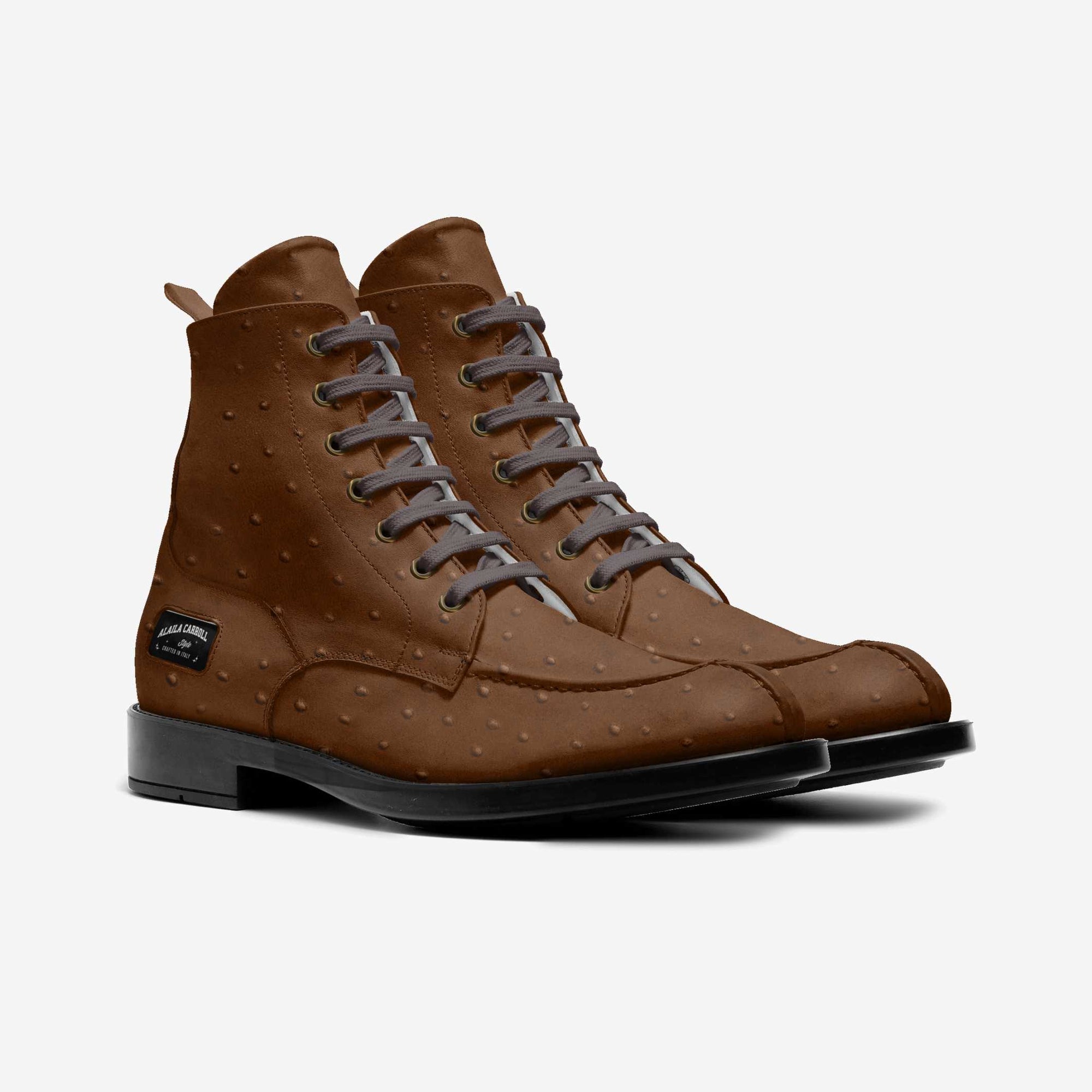 Elegant Biker Boot Brown