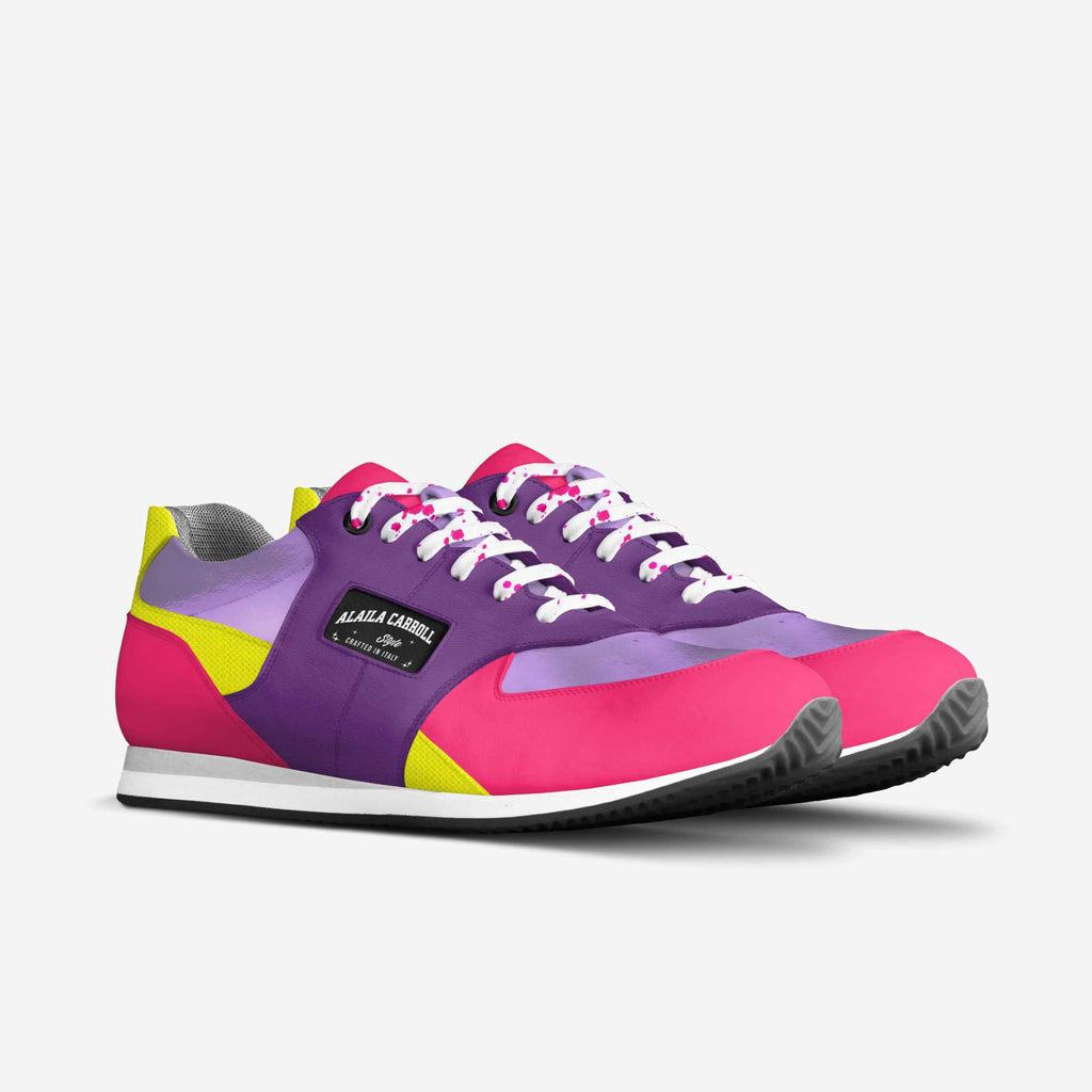 Sporty Running Trainer Pink, Purple, & Yellow