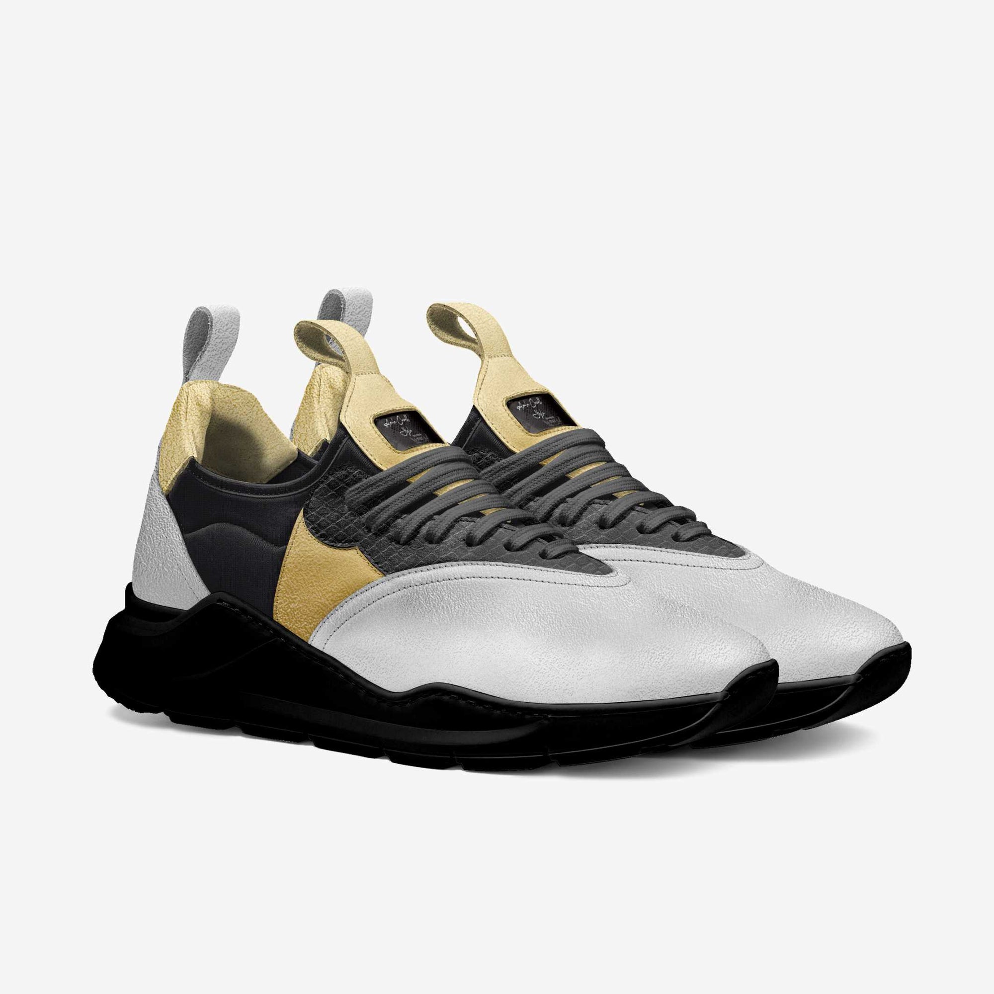 Slip-On Future Walker Sliver, Gold, & Black