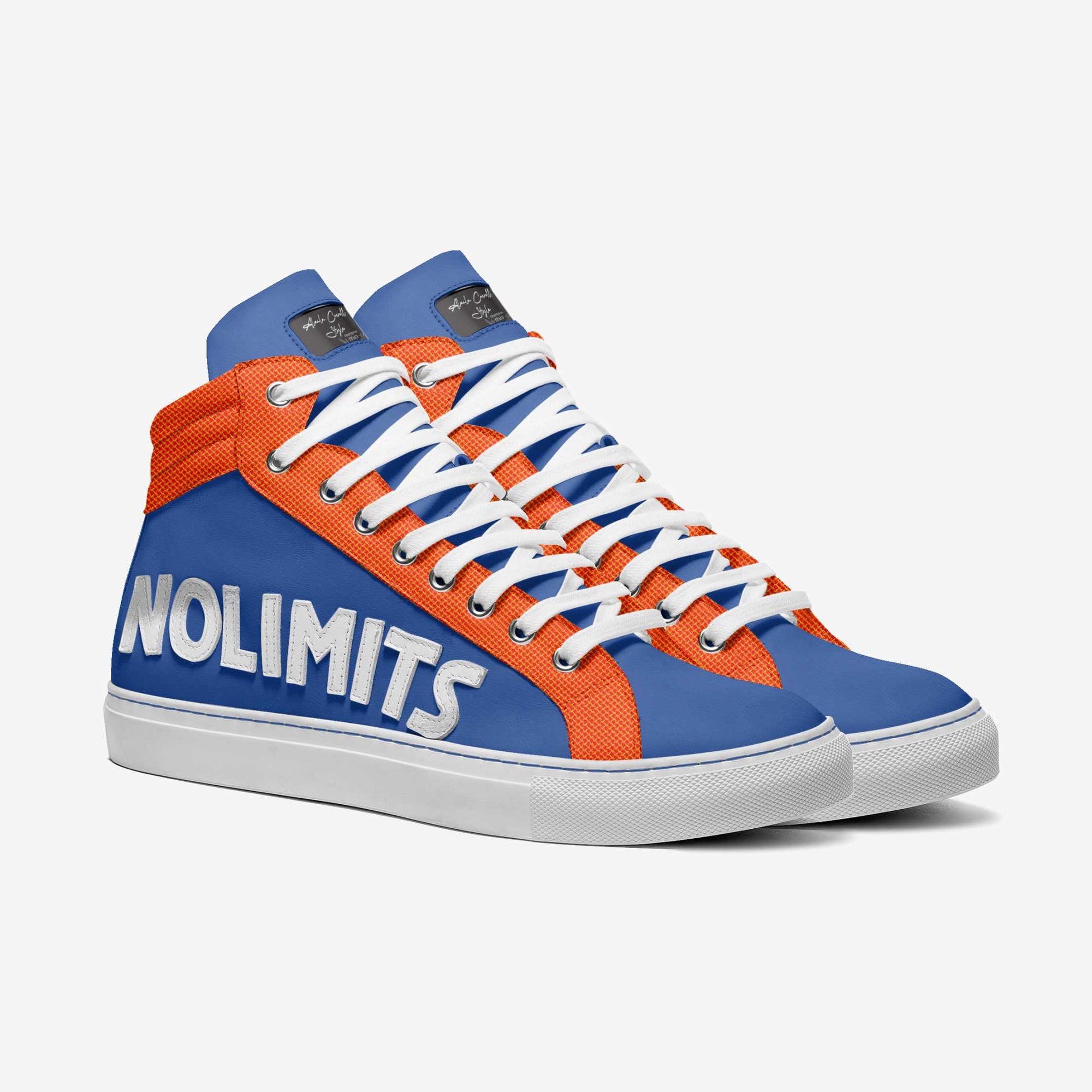 No Limits High Top Blue & Orange