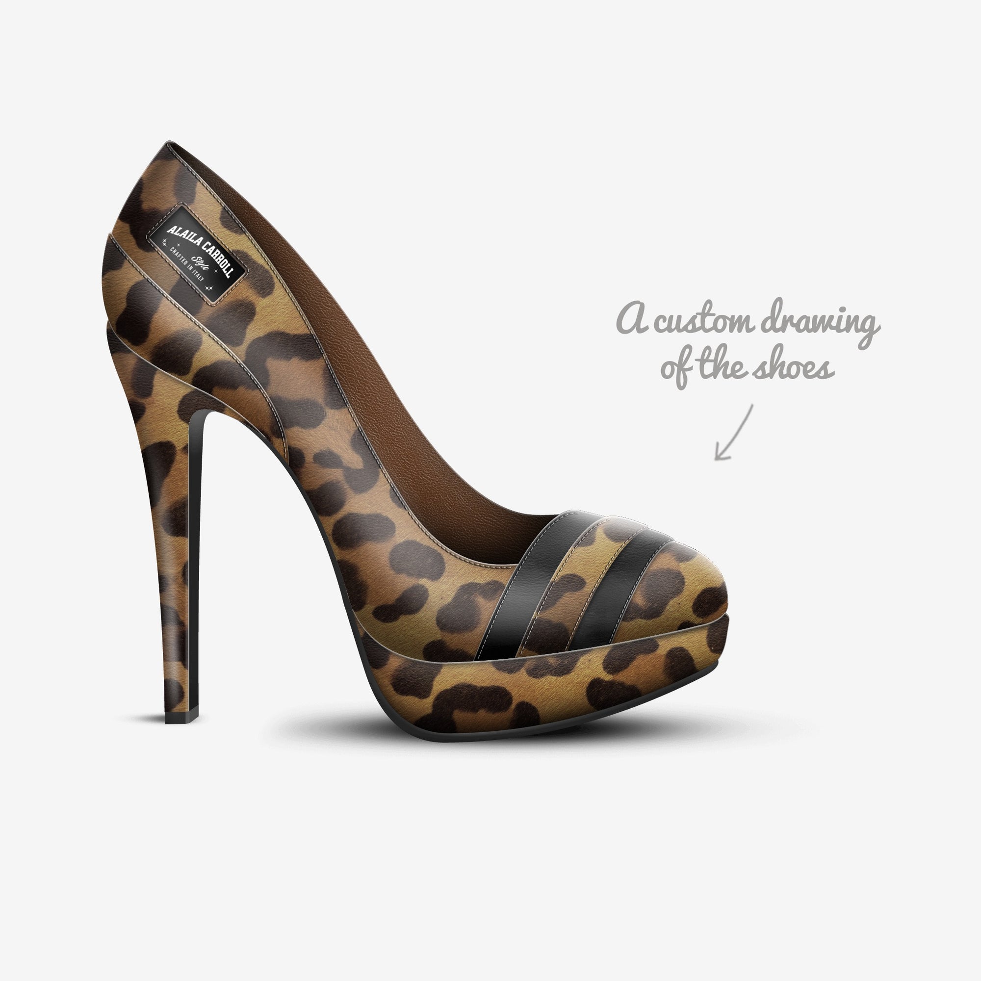 Striped Platform Pump – Jaguar