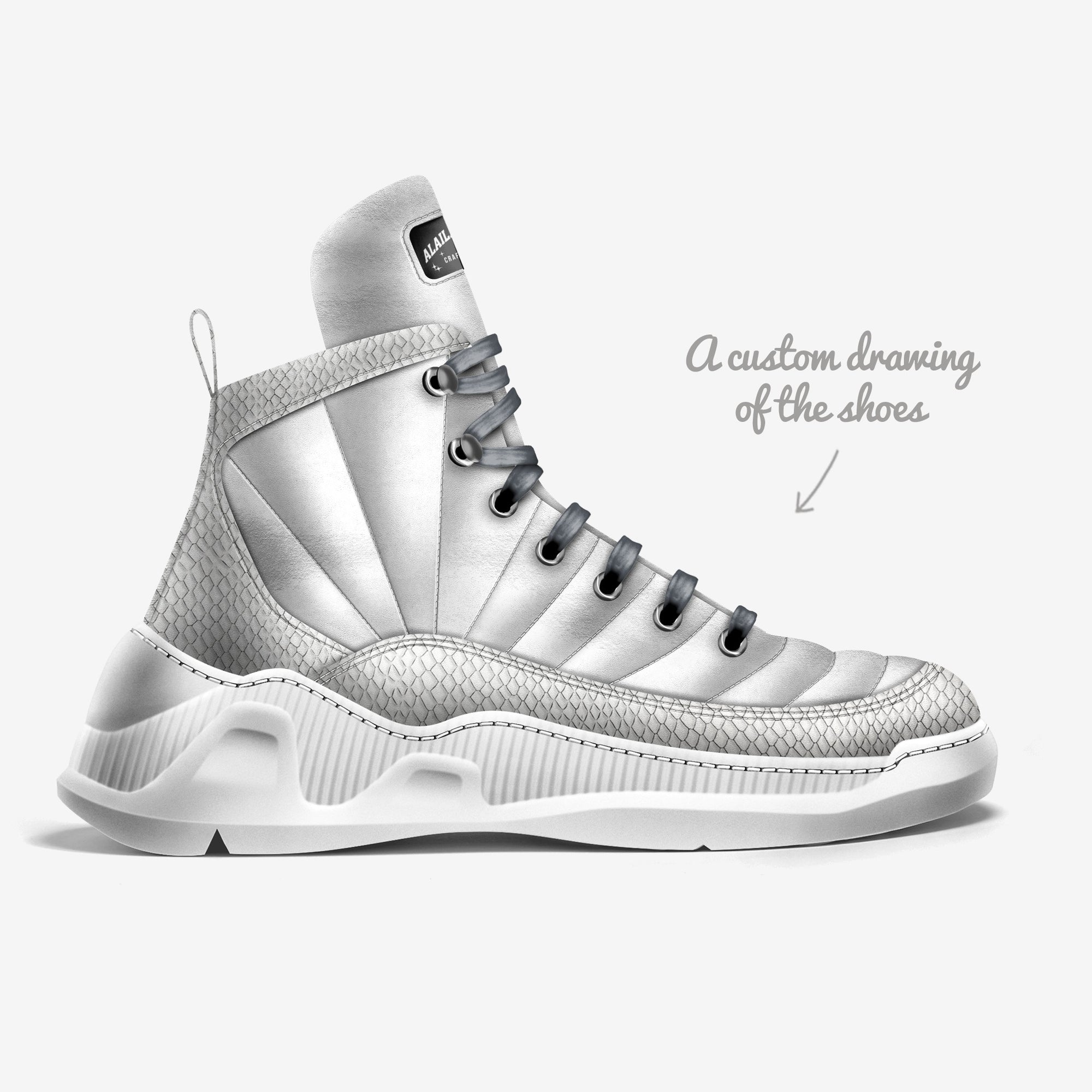 Retro Basket Design White