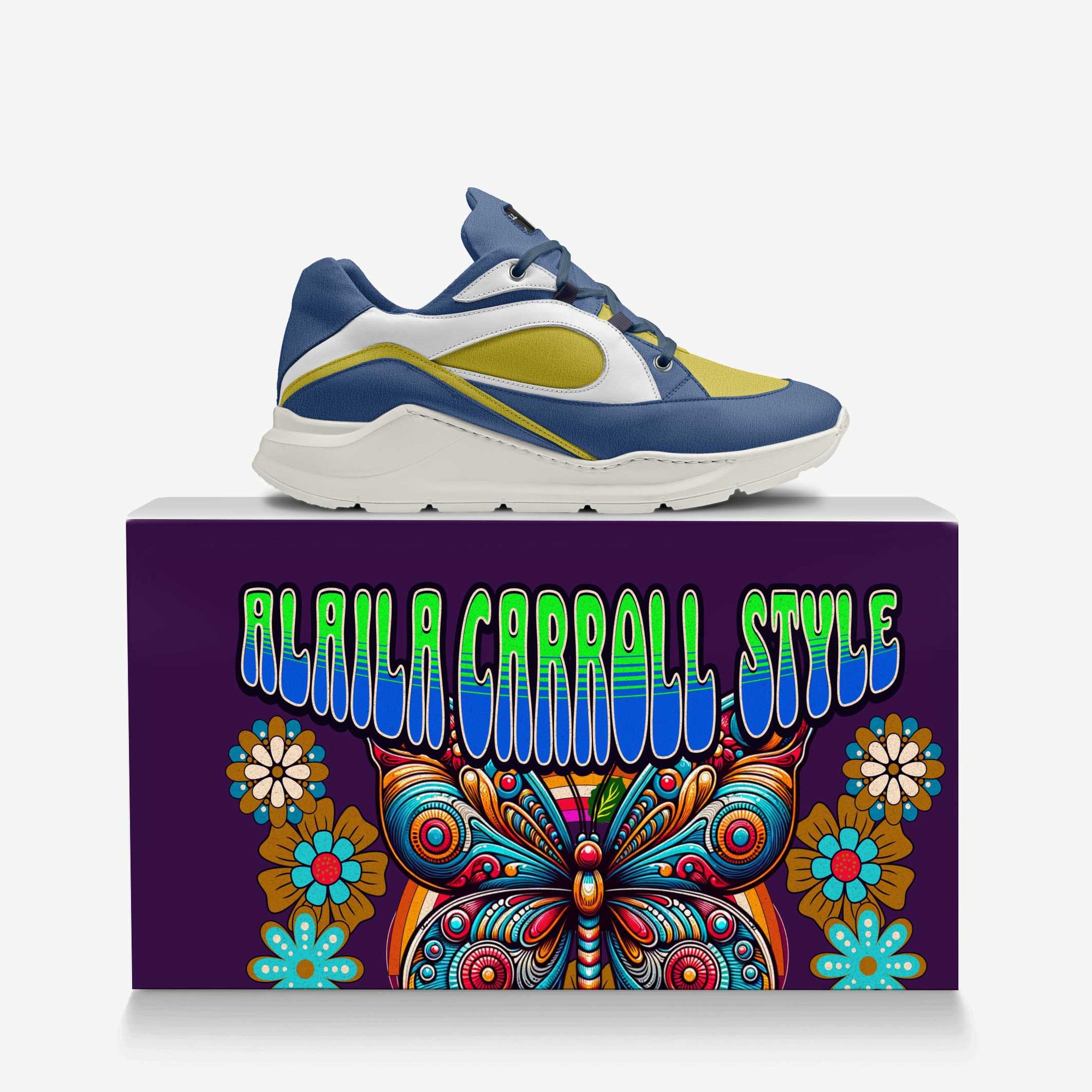 Future Designer Runner Blue, Yellow, & White