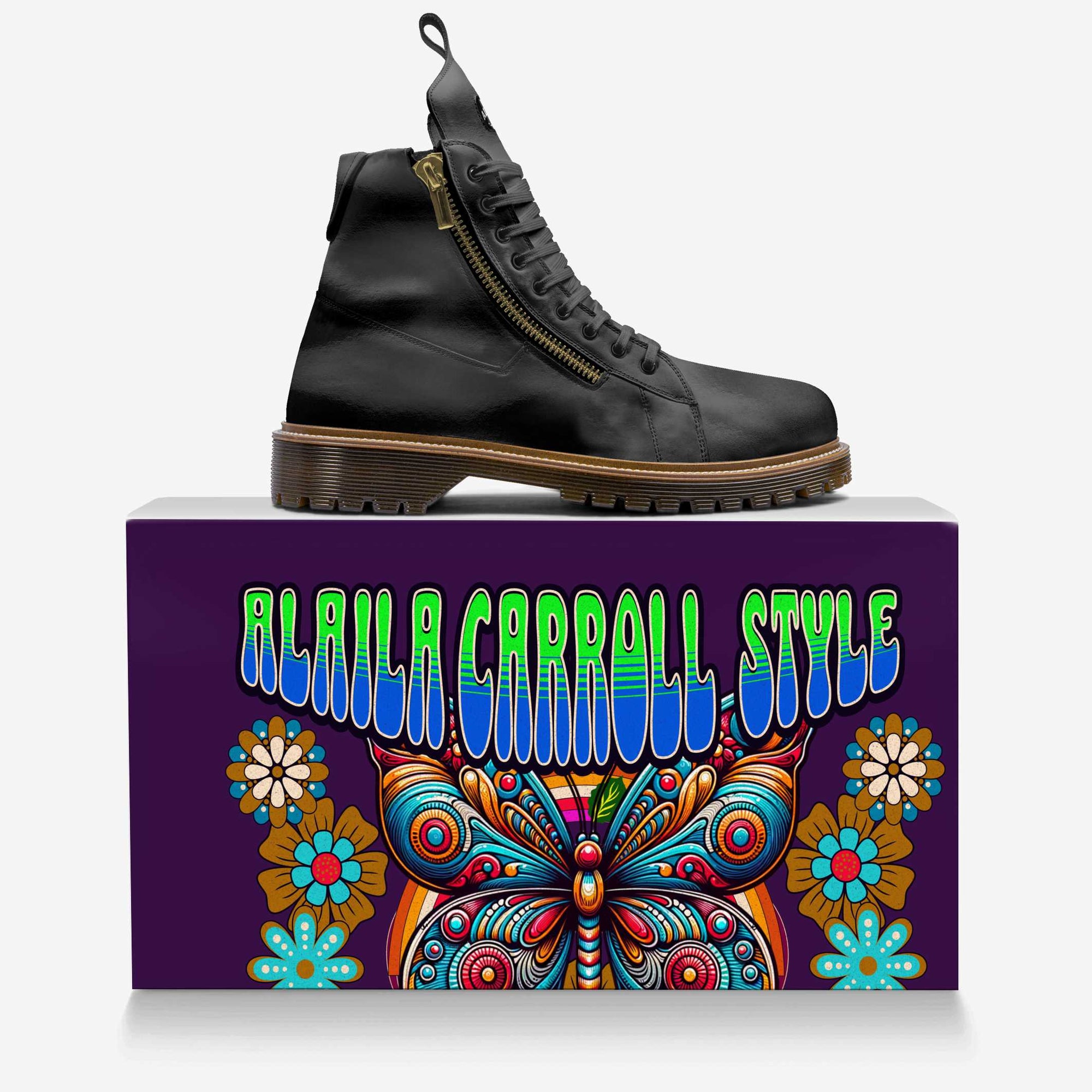 ZIP BOOT HIGH TOP BLACK