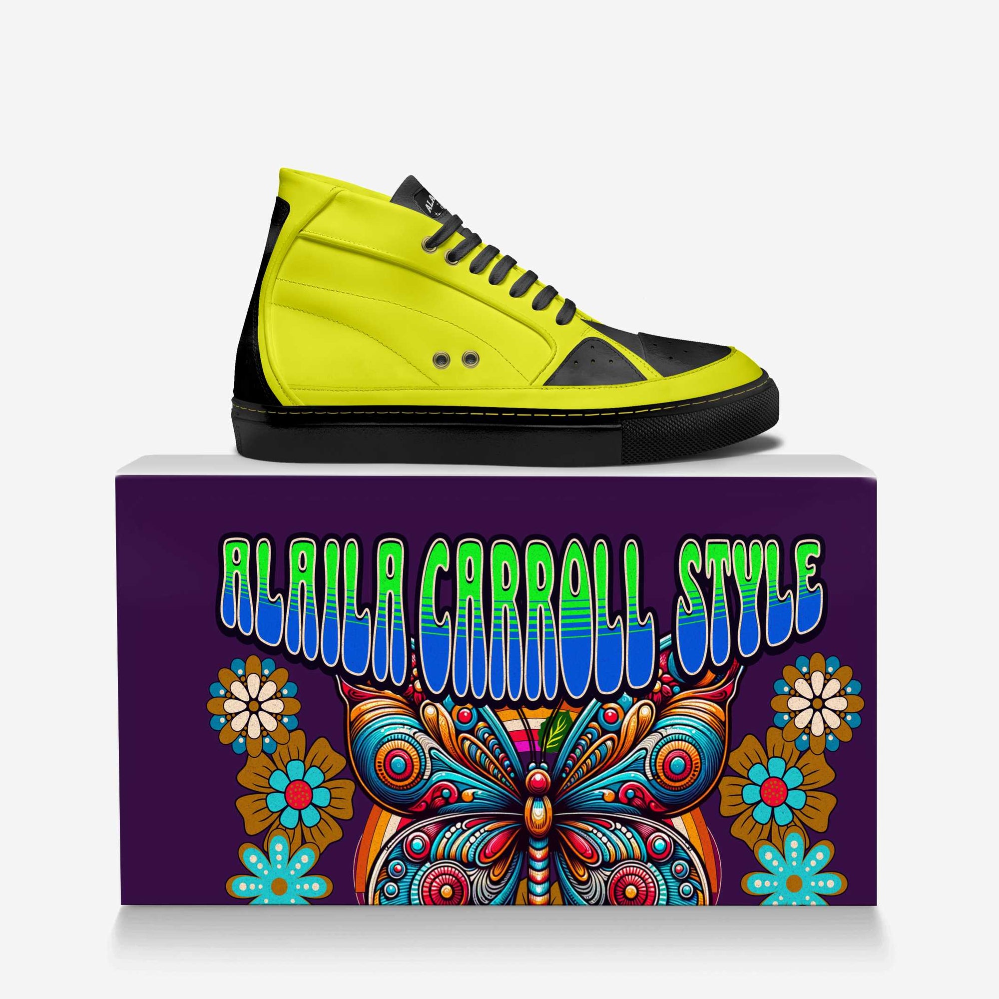 Aerodynamic Active Sneaker Yellow & Black