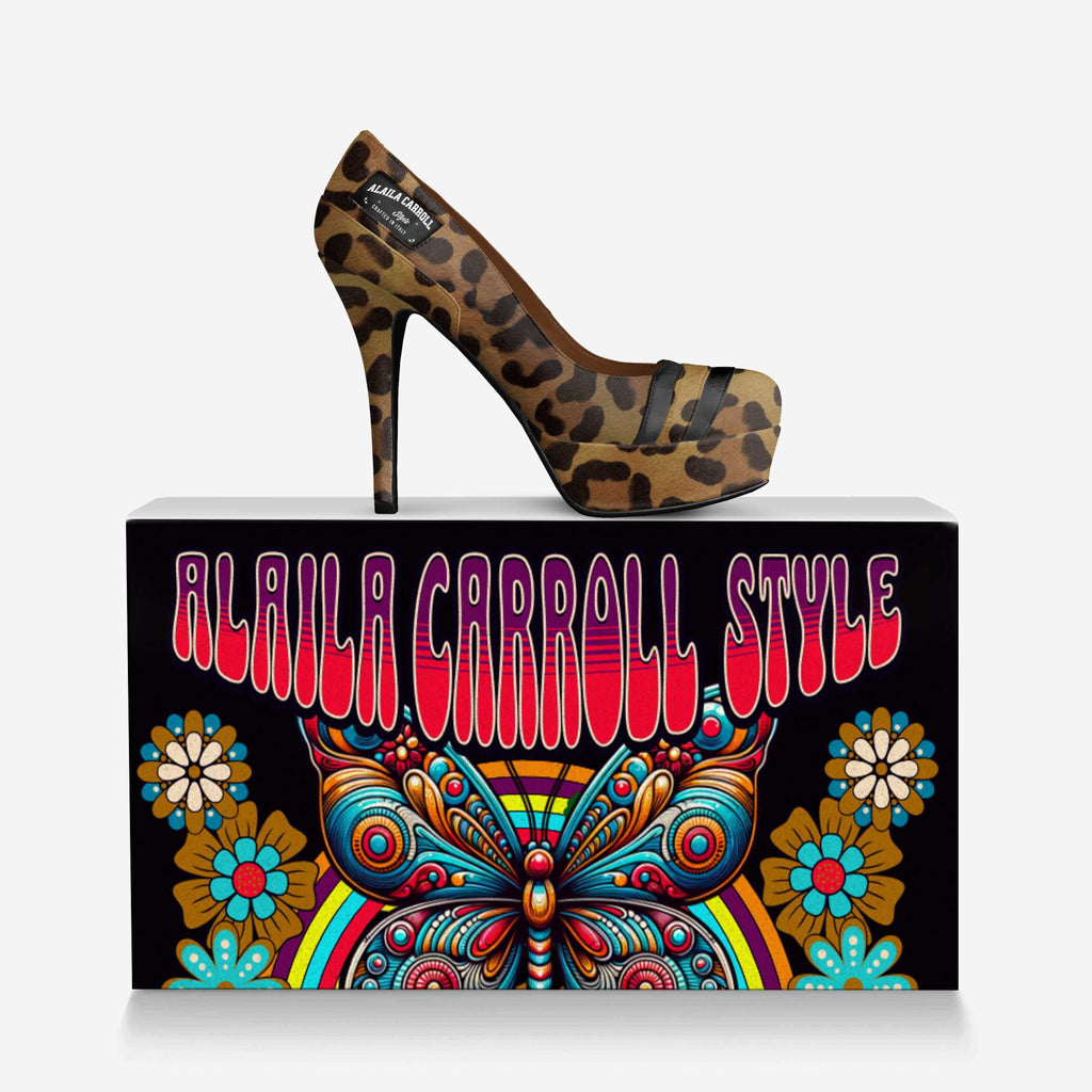 Striped Platform Pump – Jaguar