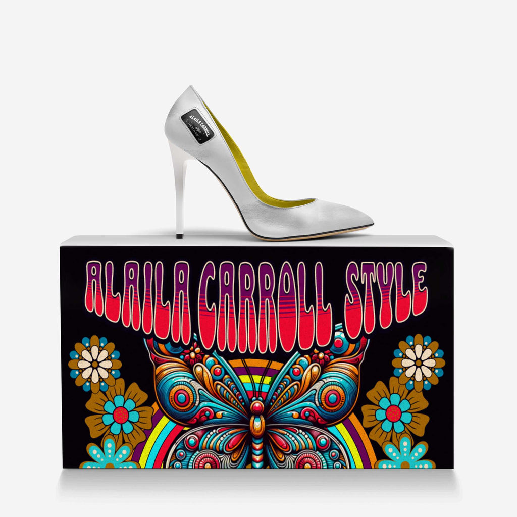 FULL CUT HIGH HEEL – White