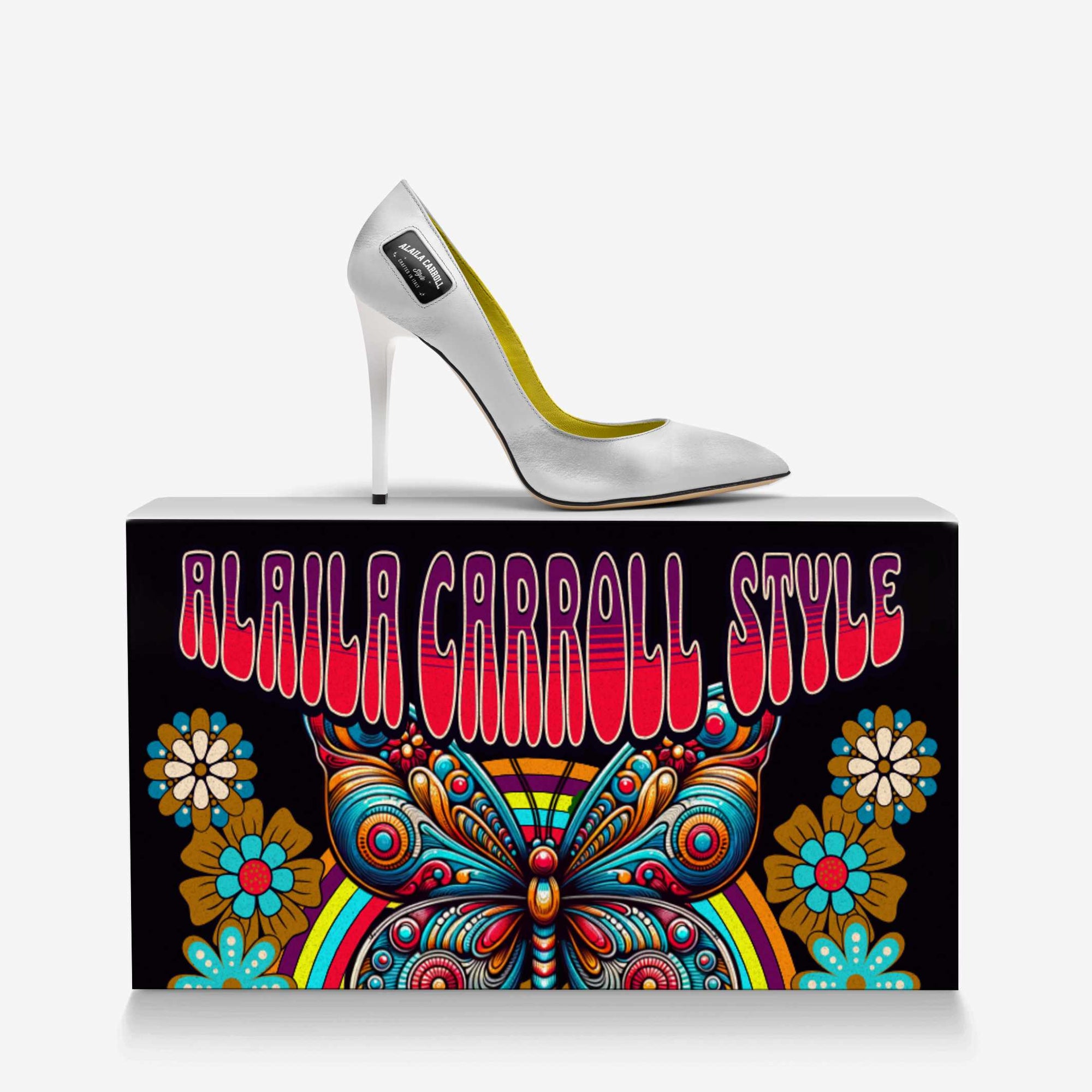 FULL CUT HIGH HEEL – White