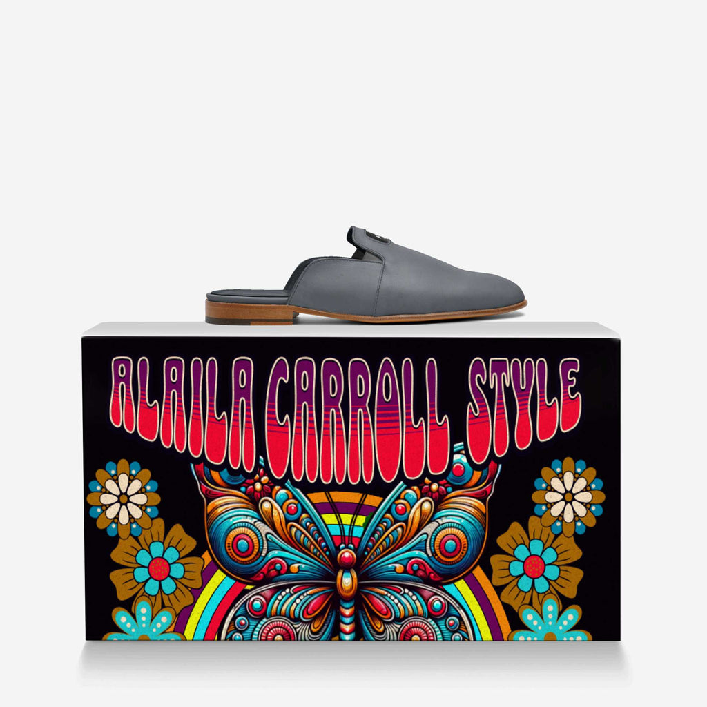 Elegant Slipper Design – Dark Grey