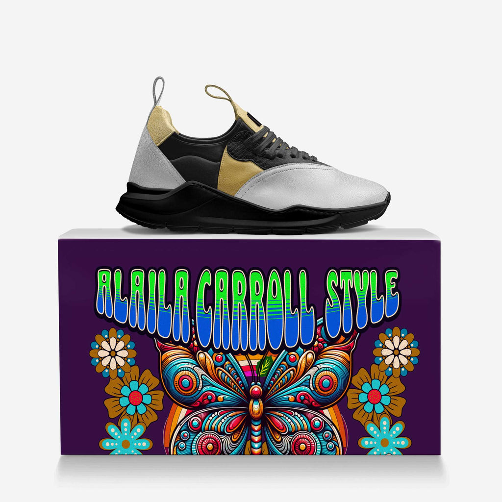 Slip-On Future Walker Sliver, Gold, & Black