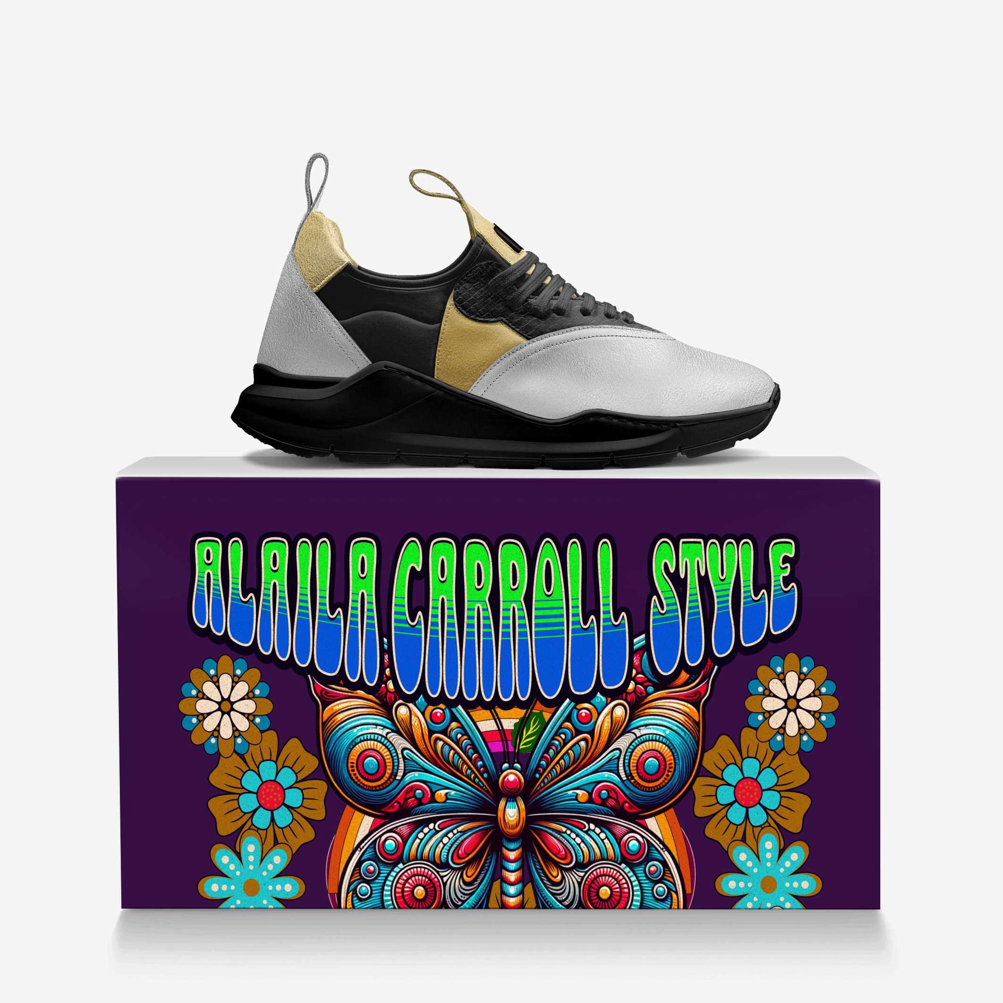 Slip-On Future Walker Sliver, Gold, & Black
