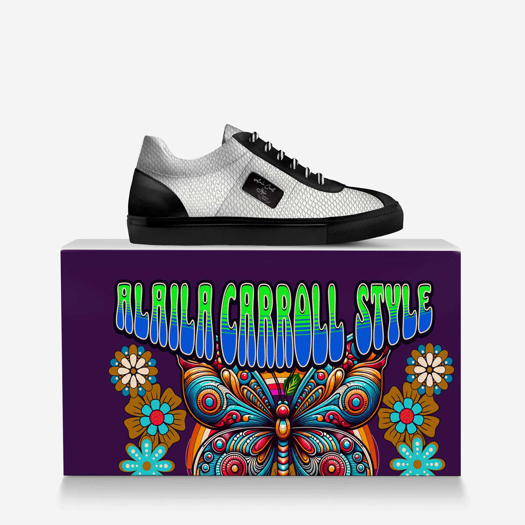 Minimal Low Top Black & White
