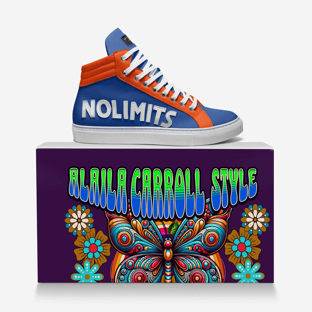 No Limits High Top Blue & Orange
