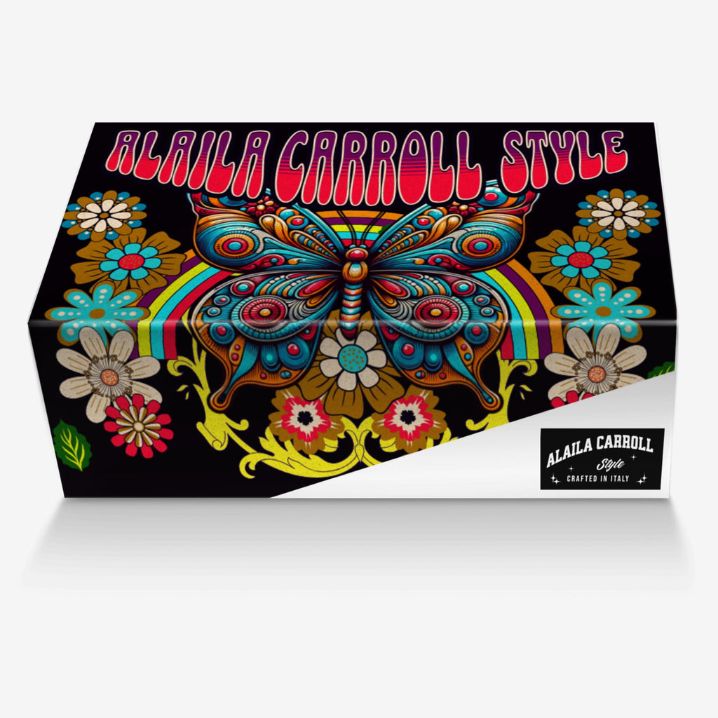 Rich Slipper Design – Yellow & Blue Textile