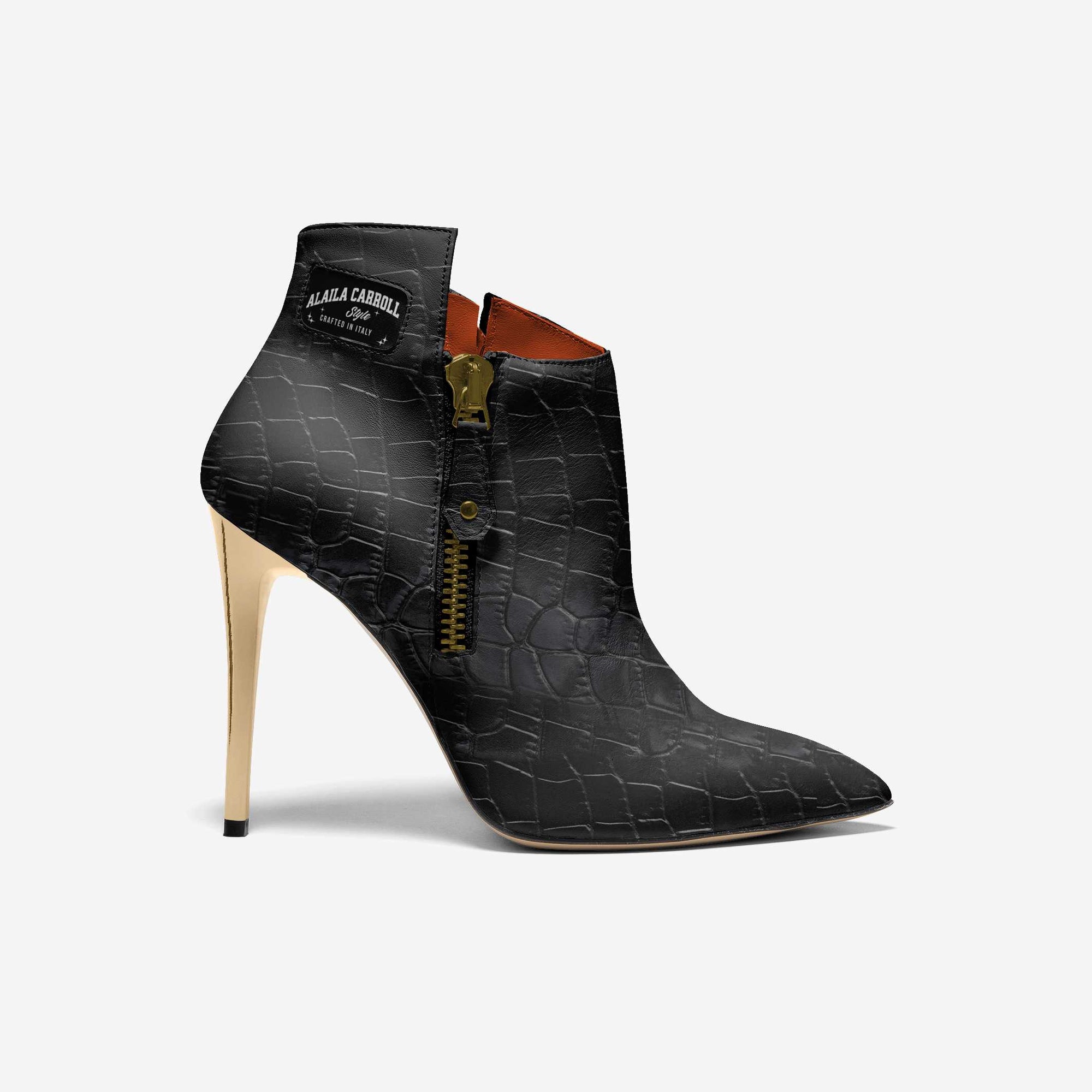 Ankle Boot High Heel Black