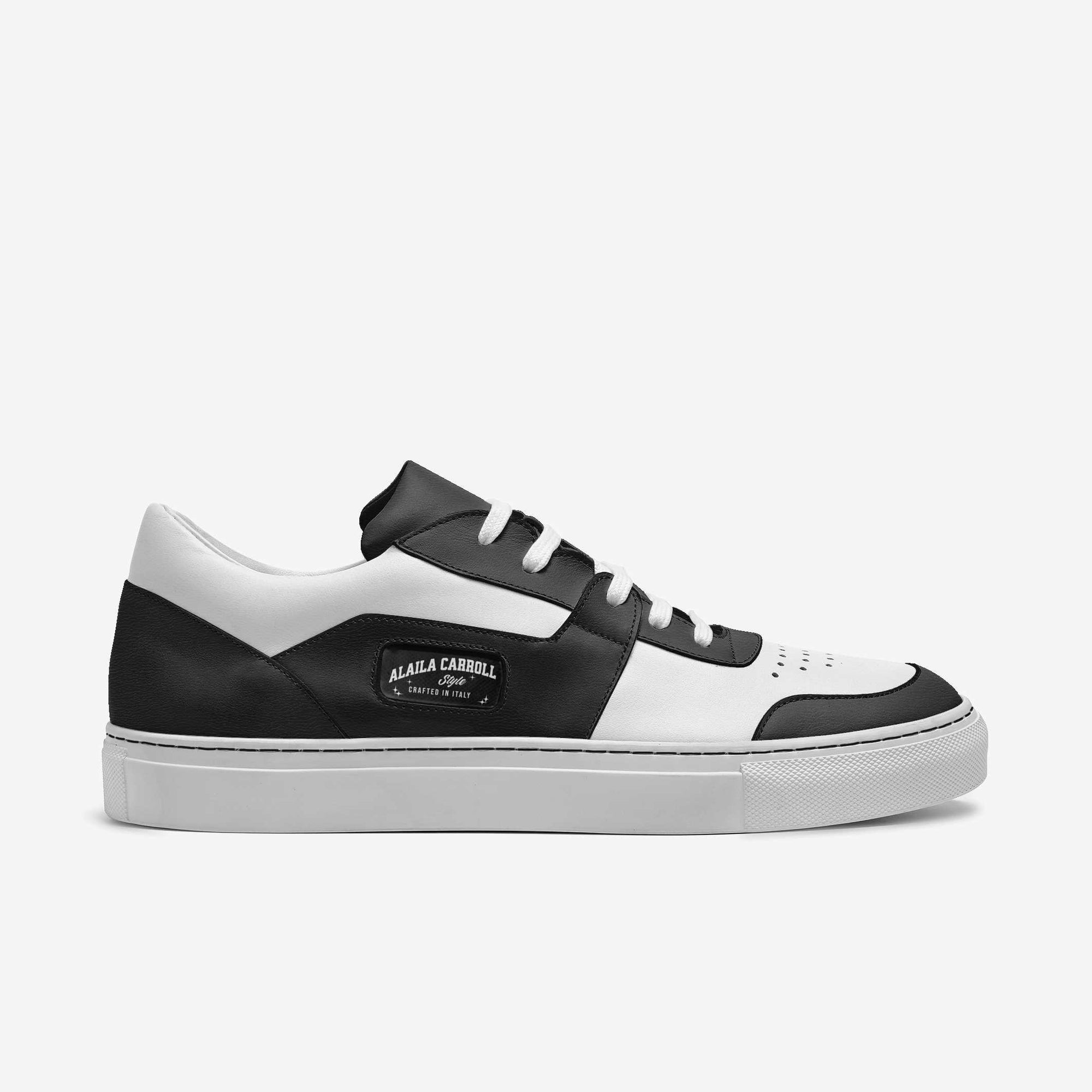 Retro Tennis Style Black & White