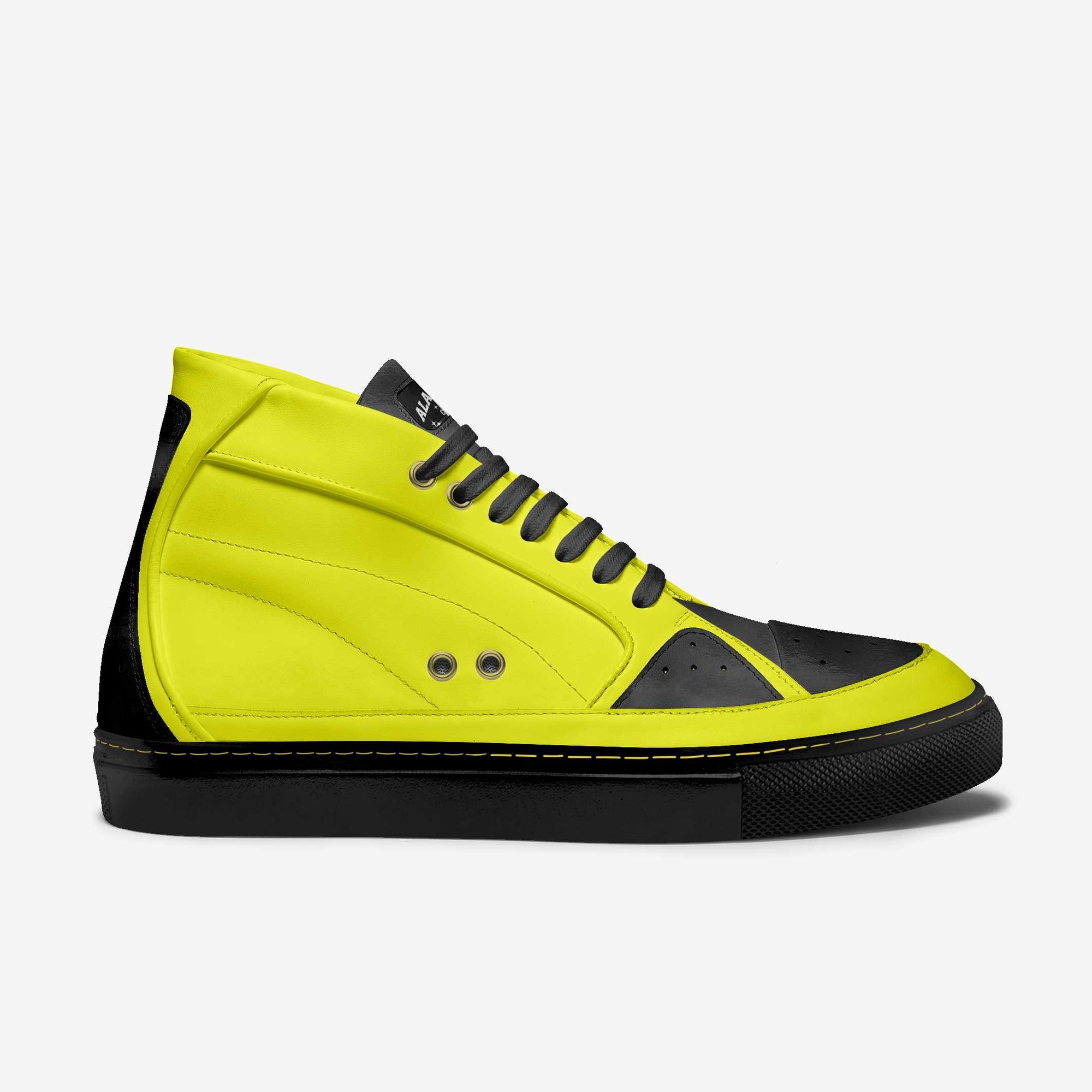 Aerodynamic Active Sneaker Yellow & Black