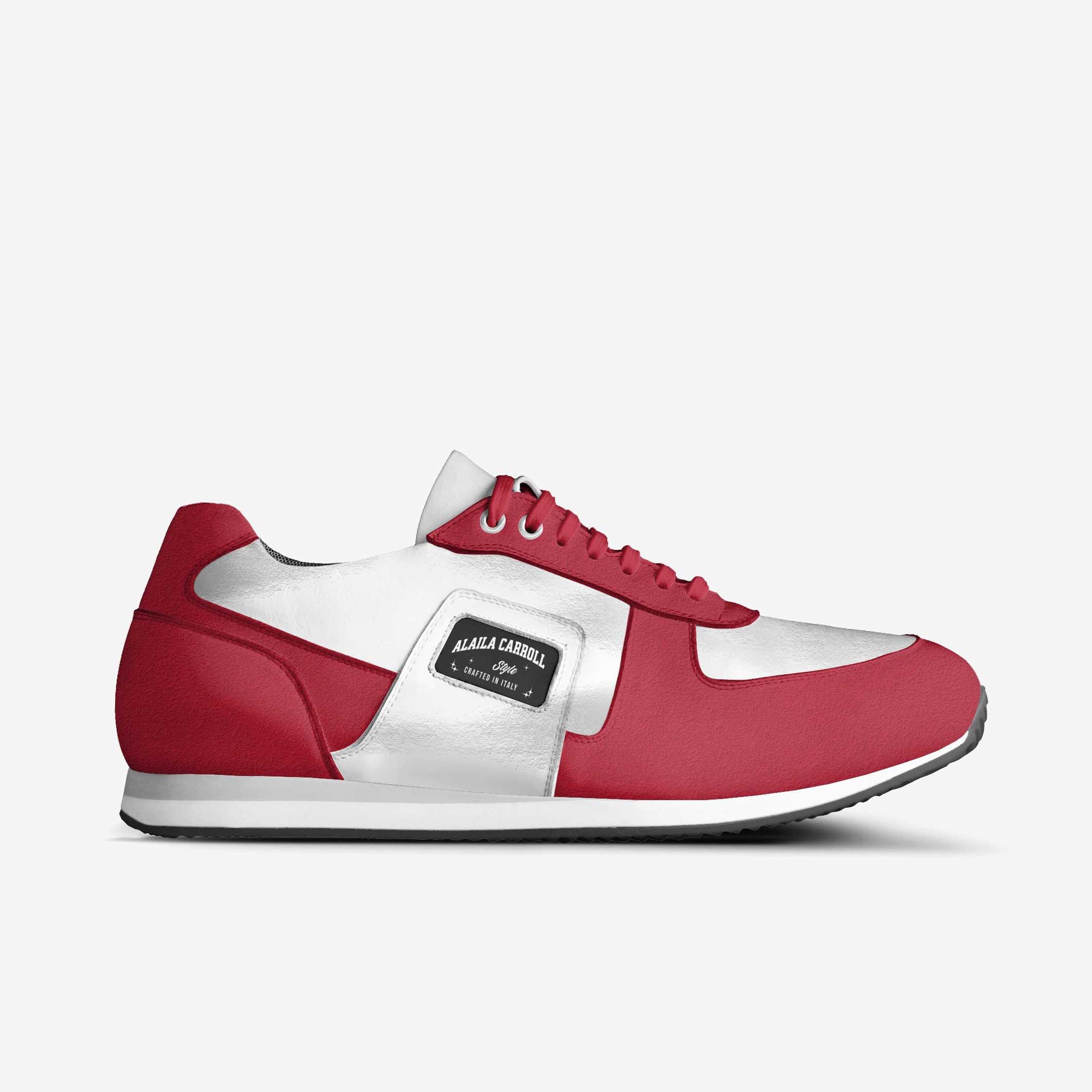 Retro' Running Trainer Red & White