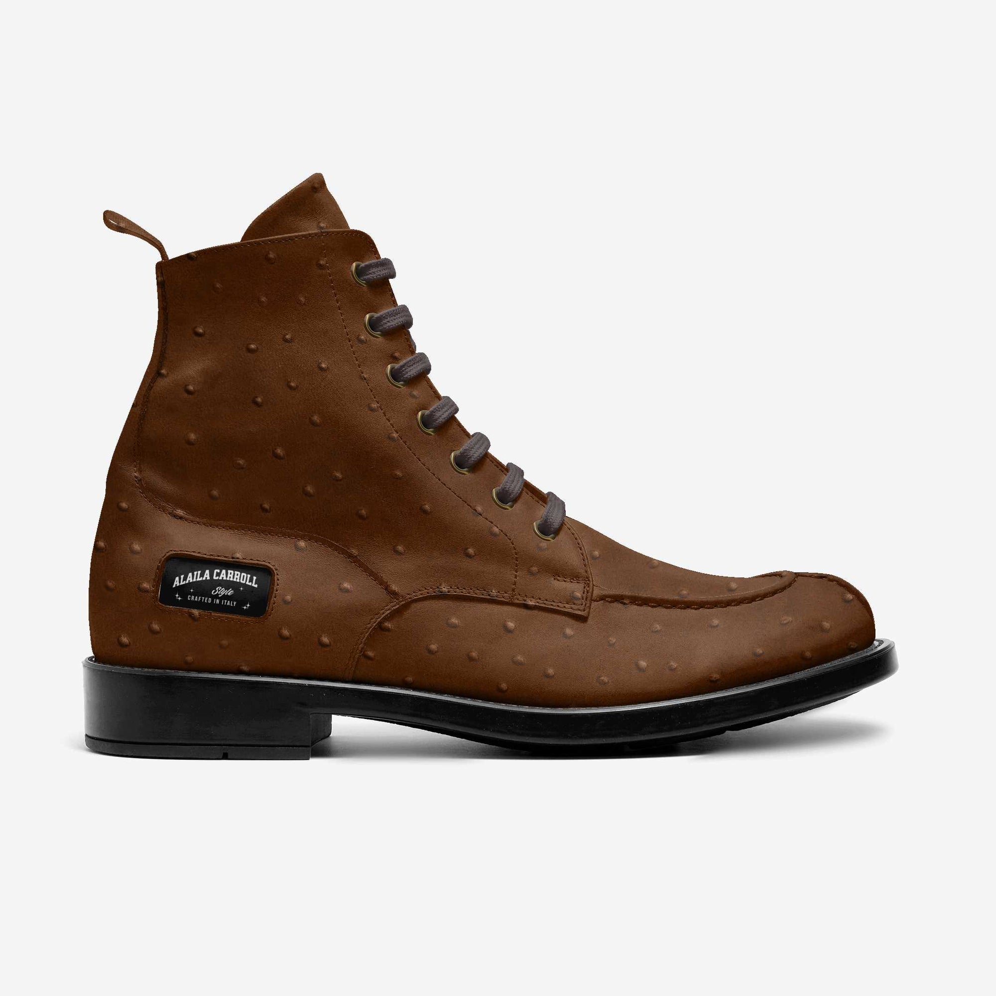 Elegant Biker Boot Brown