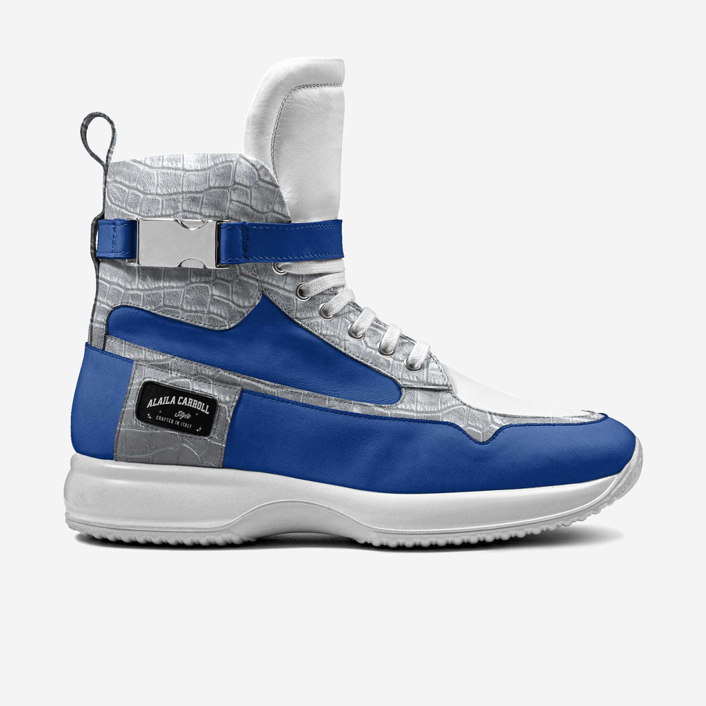 ACCESSORY HIGH TOP Blue, Silver, & White