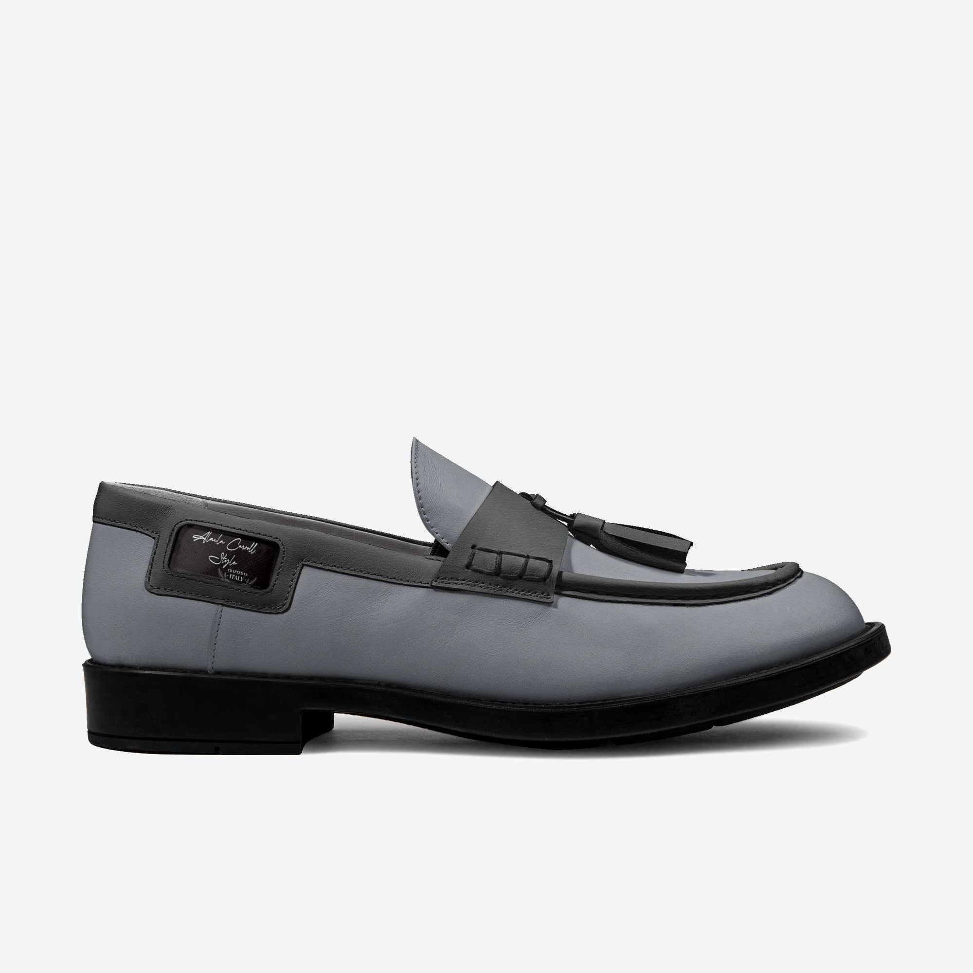 Luxe Classic Loafer Grey & Black