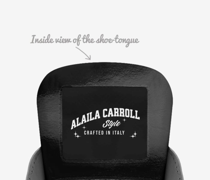 SPIKE FASHION HIGH TOP Red, Black, and Gold