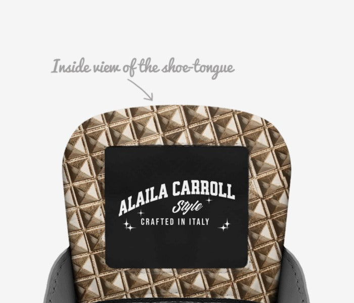 Metal Urban Low Top – Gold Pyramid