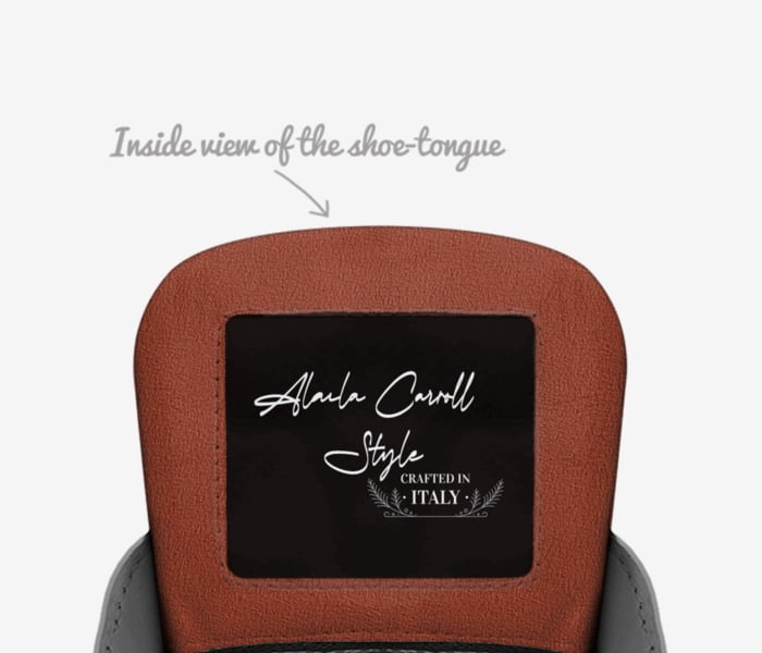 Designer Laced High-Top Black, Gold, Wine, & Redskin