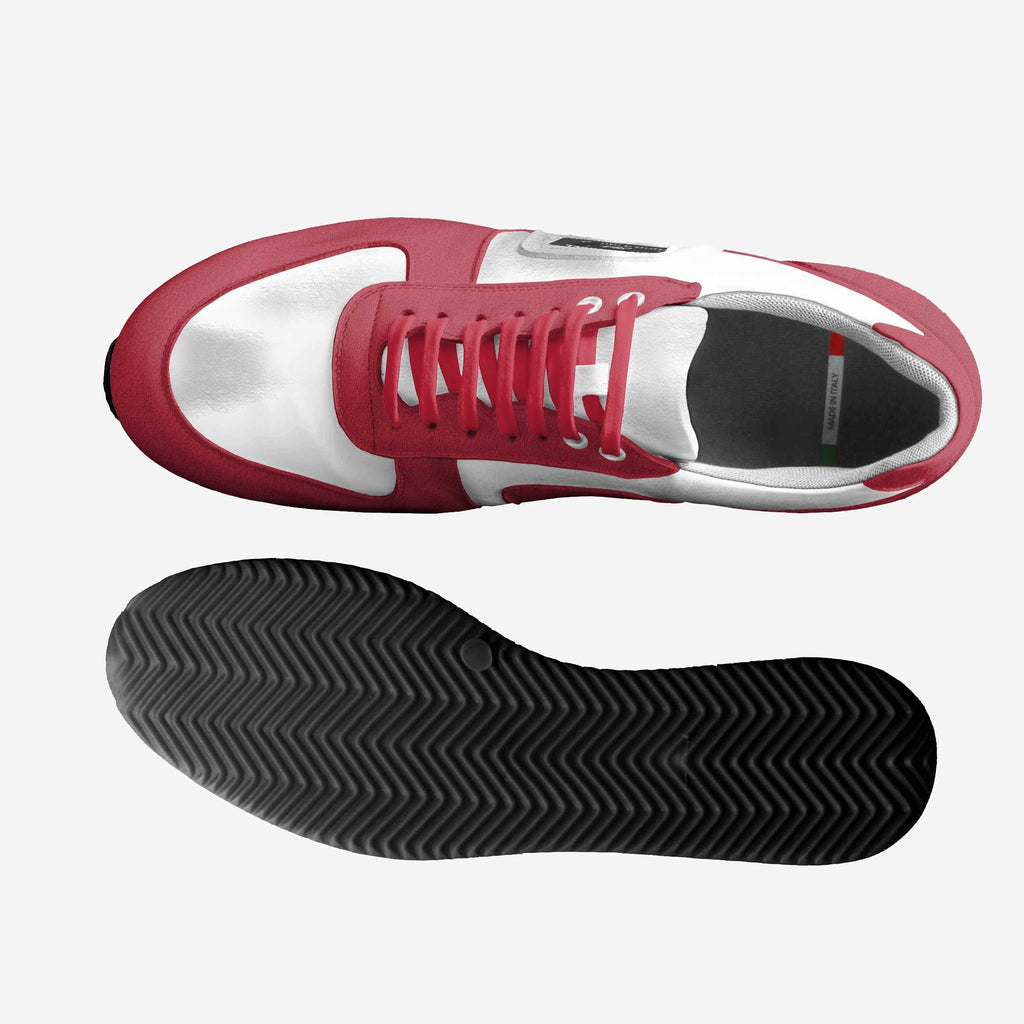 Retro' Running Trainer Red & White