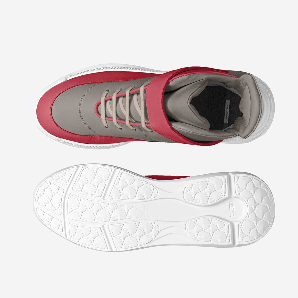 STRAP CHUNKY HIGH TOP Red & Earth Tone