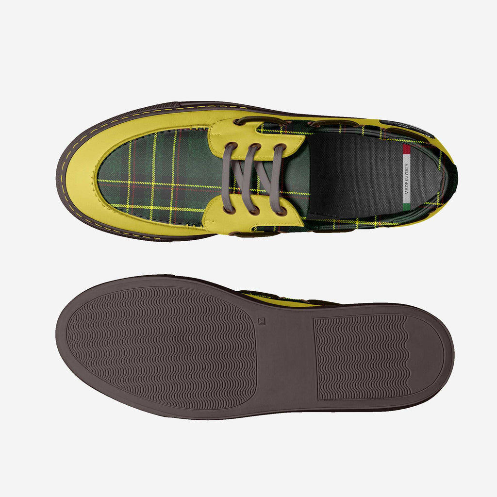Sporty Loafer Green Plaid, Mustard, & Dark Brown