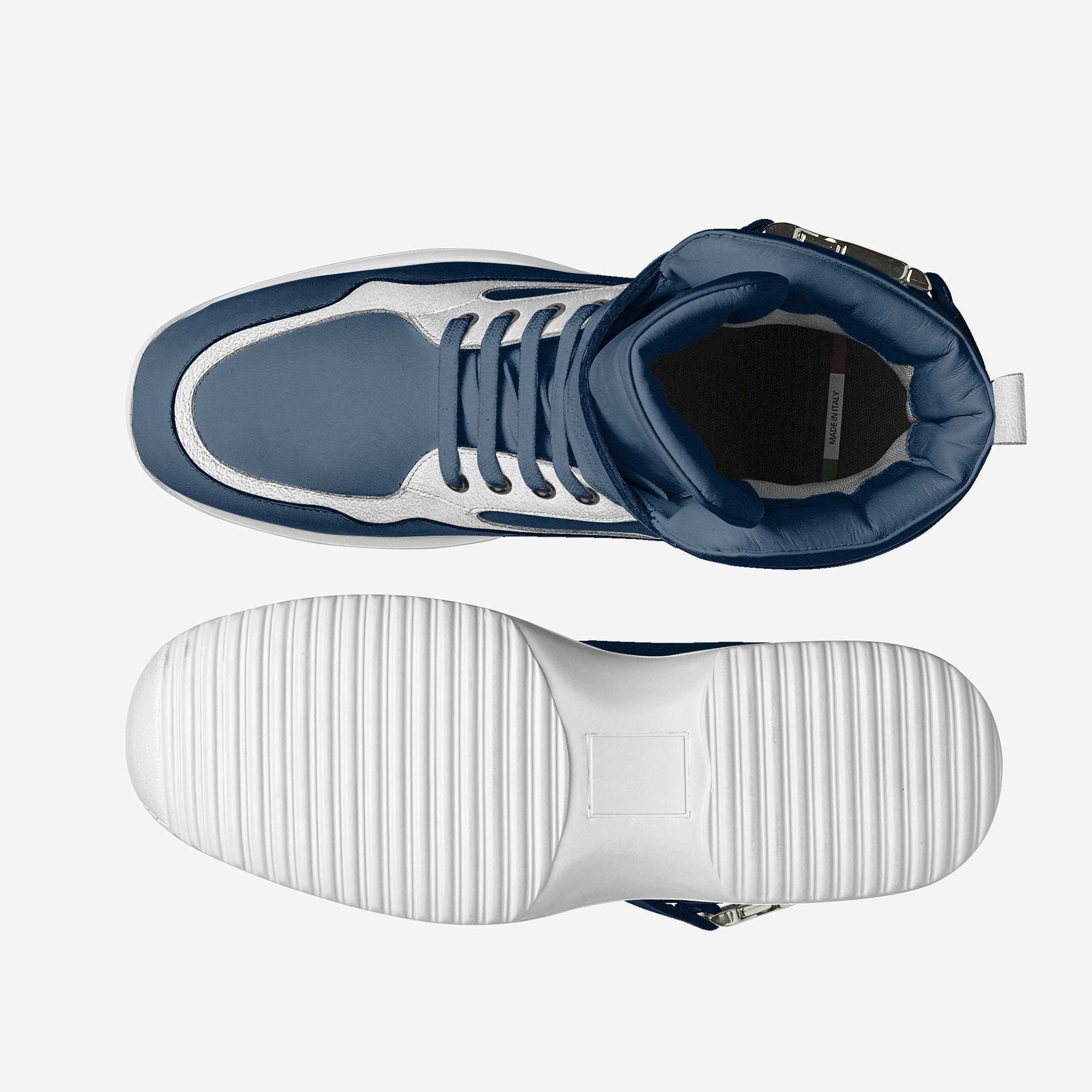 ACCESSORY HIGH TOP Navy & Silver