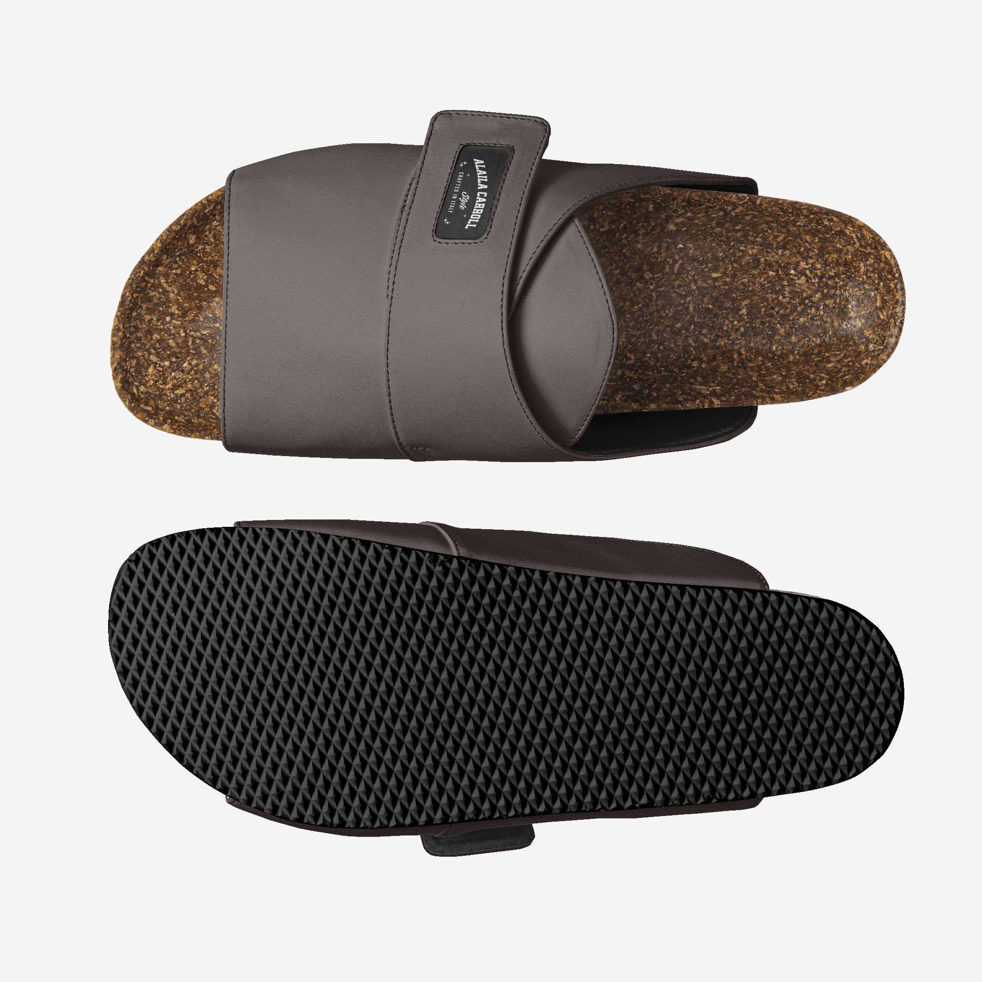 MINIMAL DESIGN SANDAL – Tobacco Leather