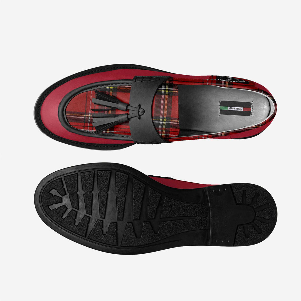 LUXE CLASSIC LOAFER – Red & Plaid