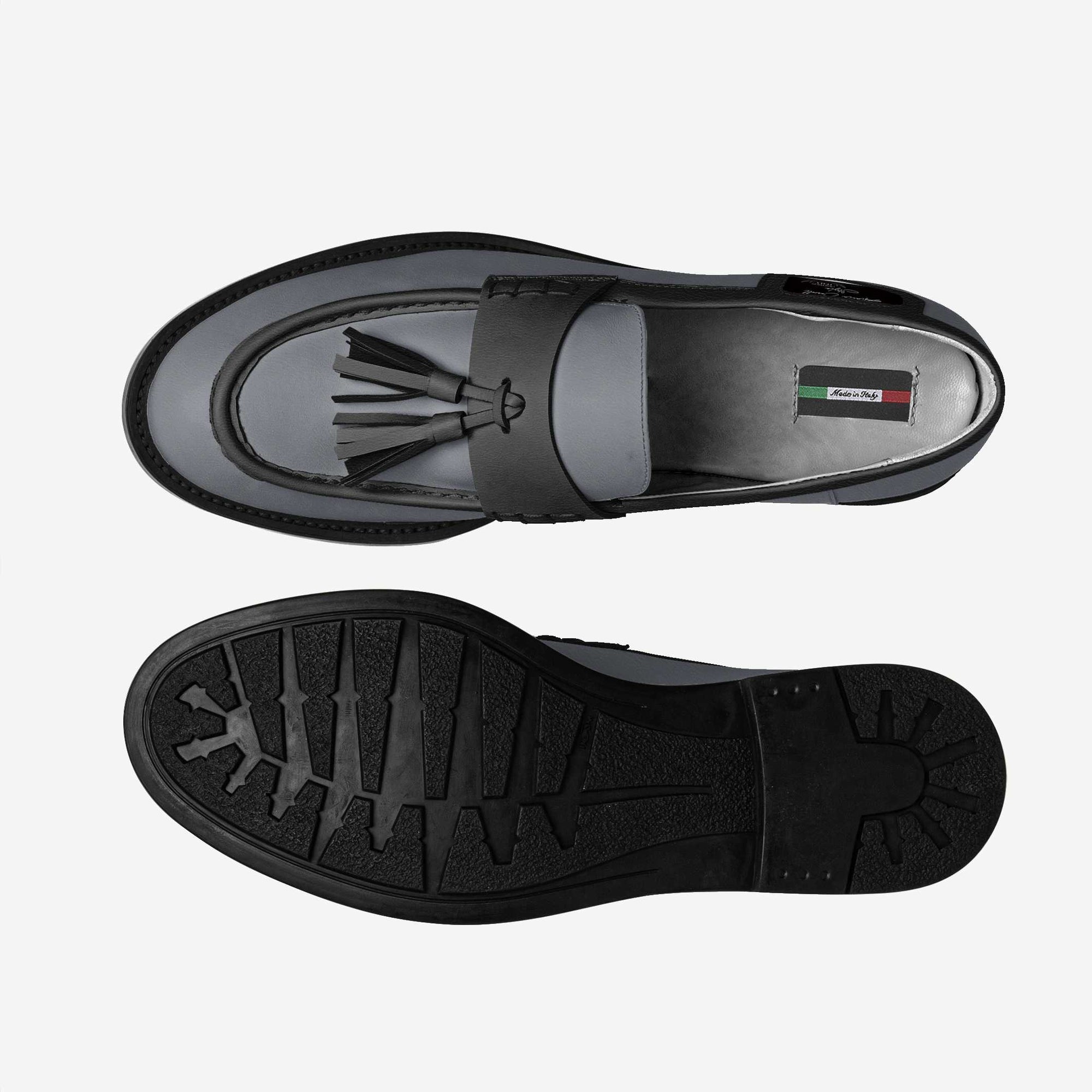 Luxe Classic Loafer Grey & Black