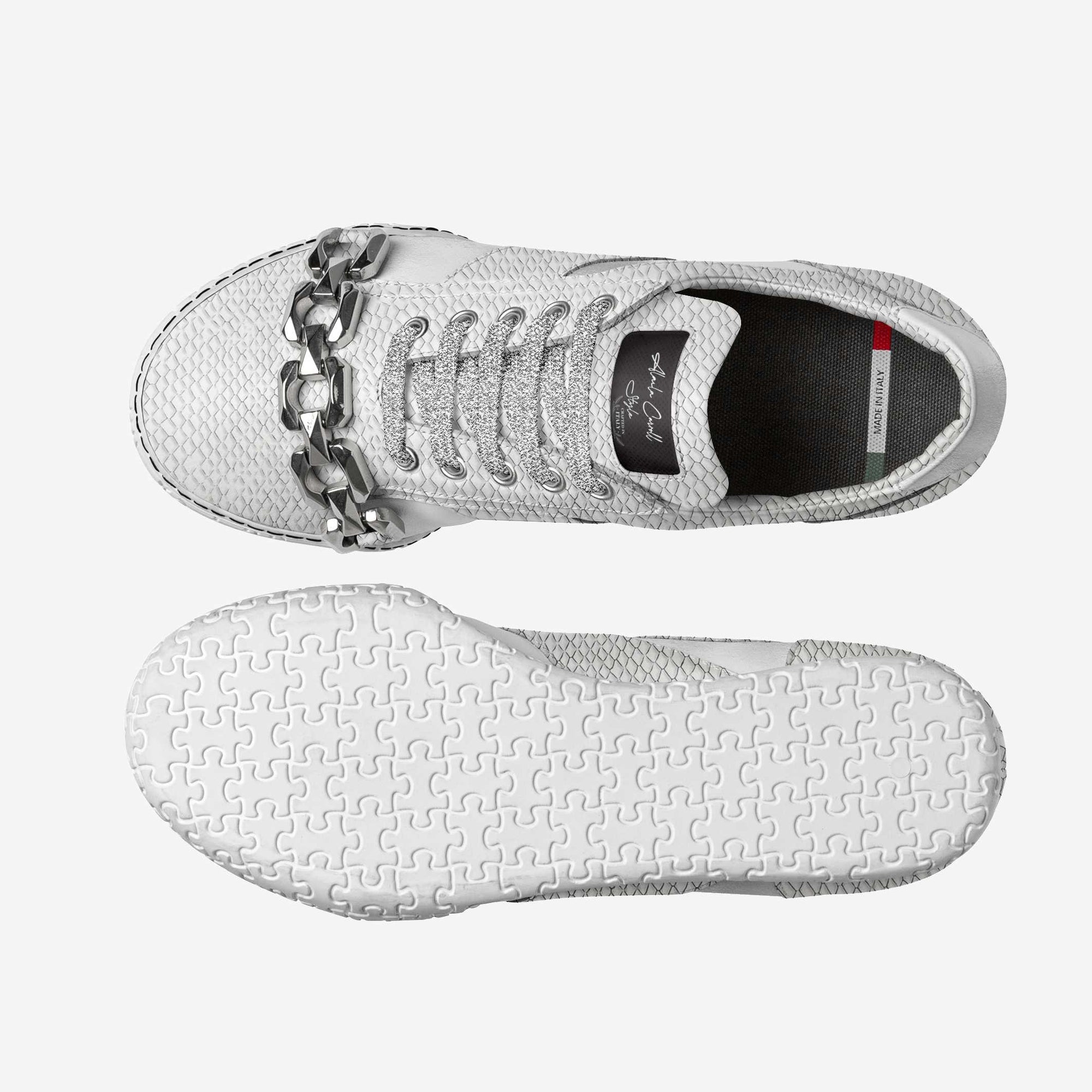 MINIMAL METAL LOW TOP White