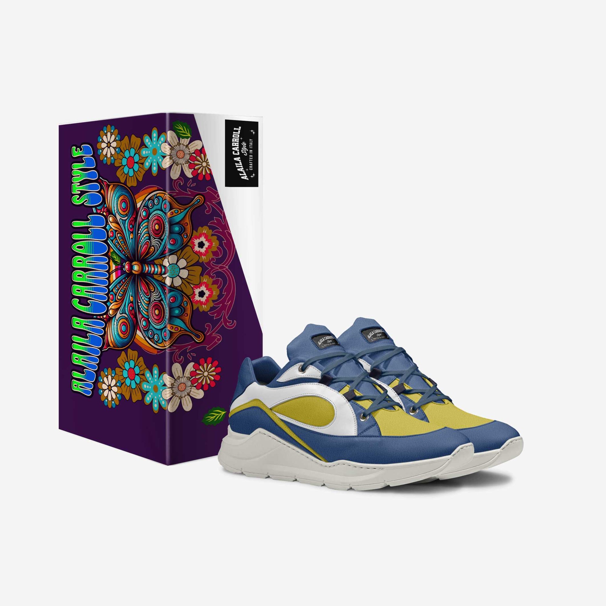 Future Designer Runner Blue, Yellow, & White