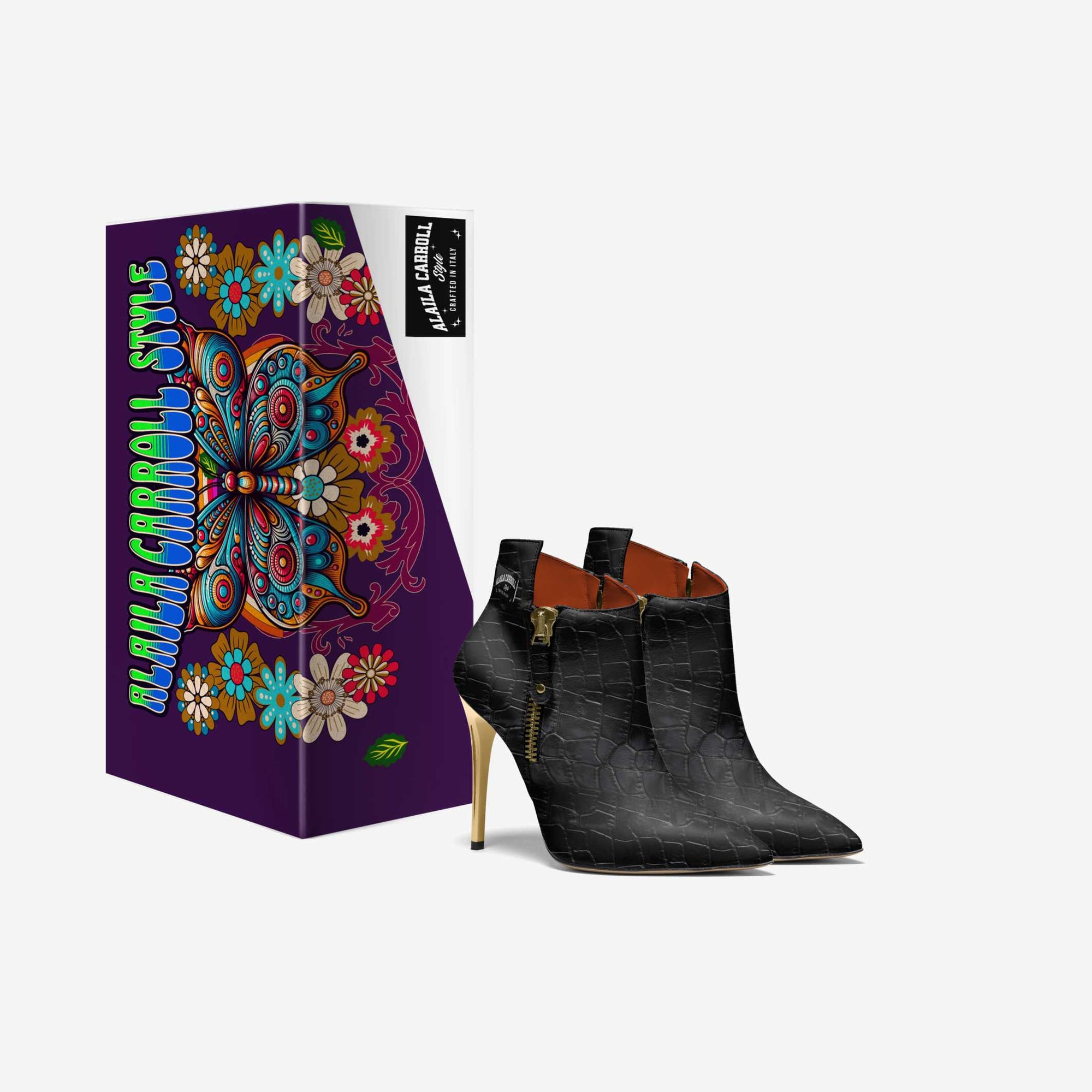 Ankle Boot High Heel Black