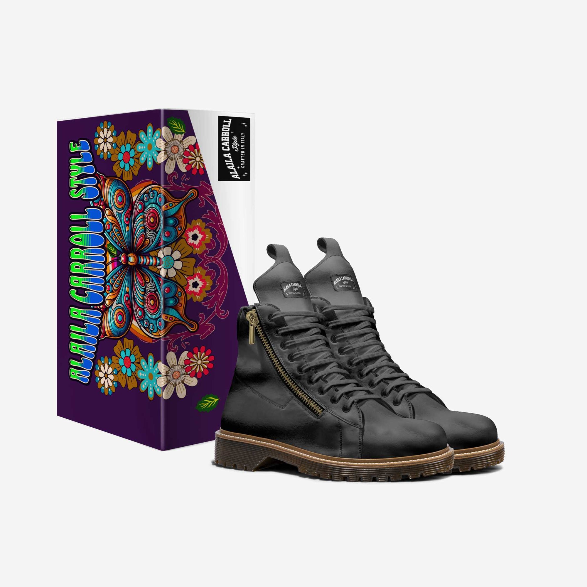 ZIP BOOT HIGH TOP BLACK