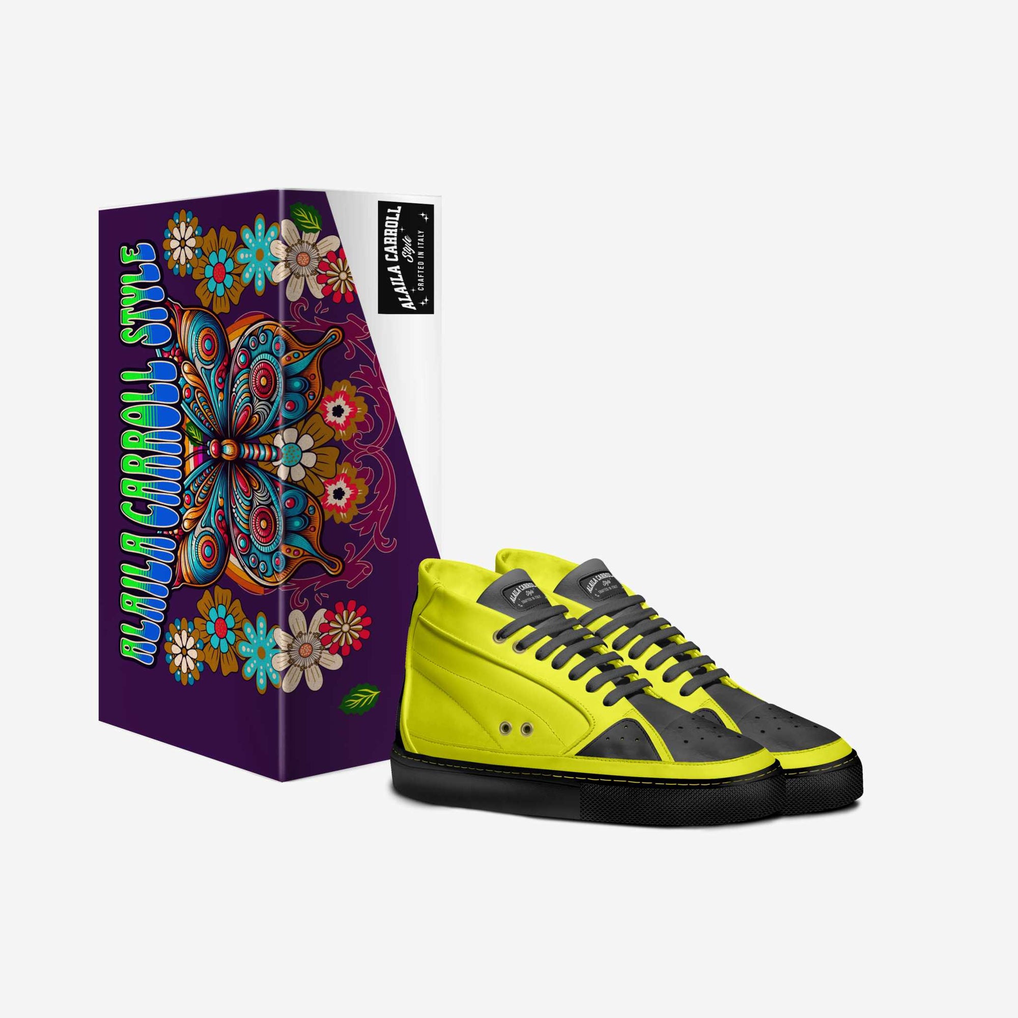 Aerodynamic Active Sneaker Yellow & Black