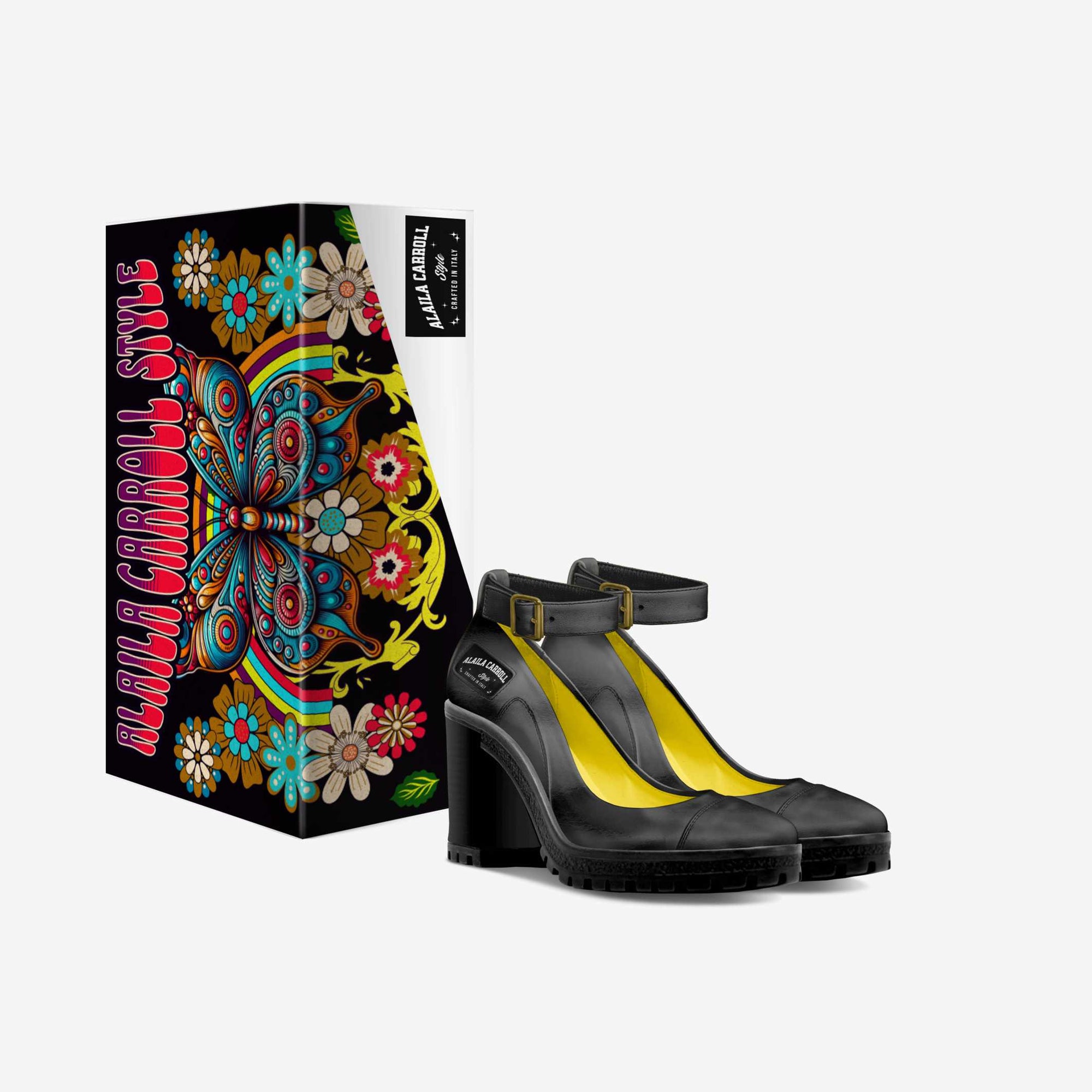 Ankle Strap Heel – Always Shining Varnish Black