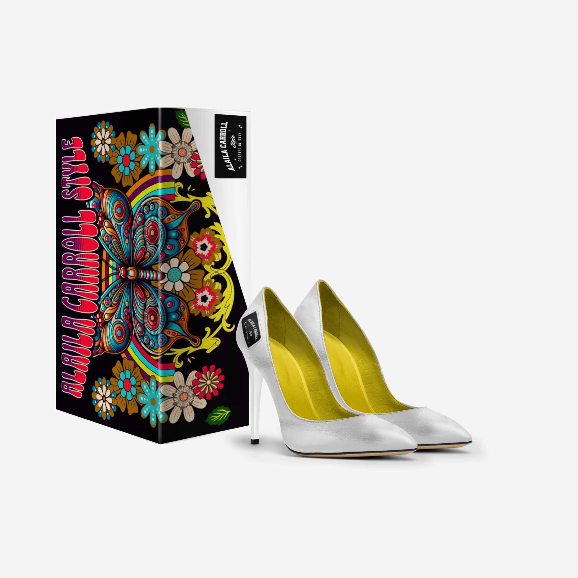 FULL CUT HIGH HEEL – White