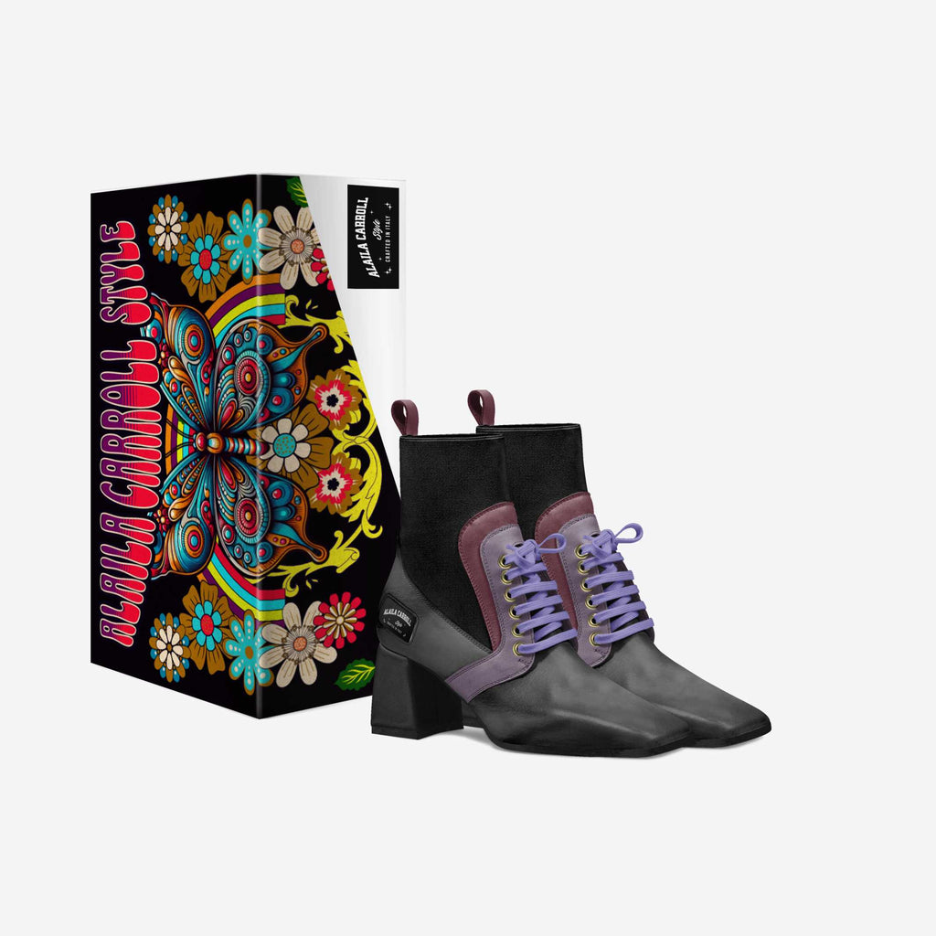 LUXE HEEL SOCK DESIGN – Black, Bordeaux, Violet