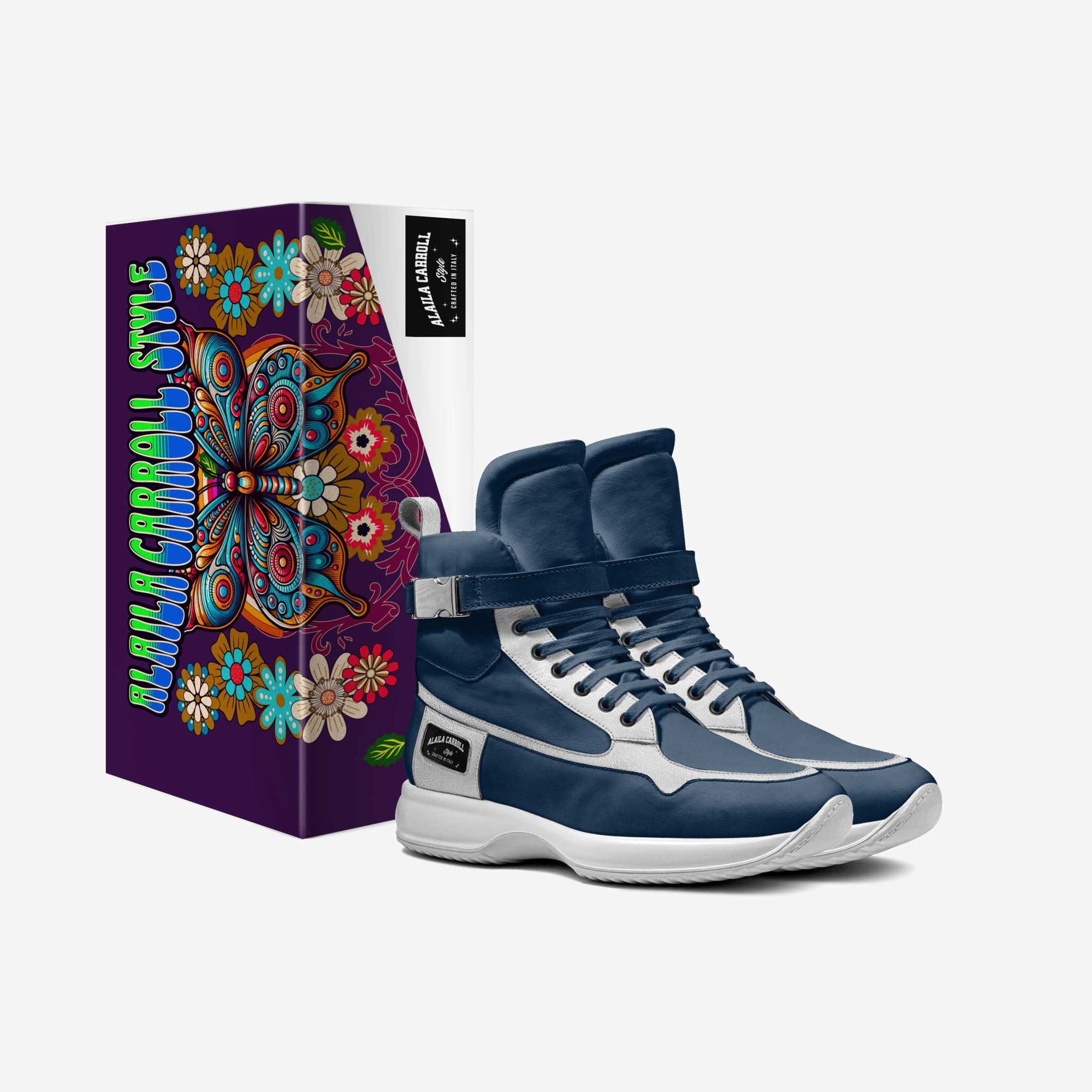 ACCESSORY HIGH TOP Navy & Silver